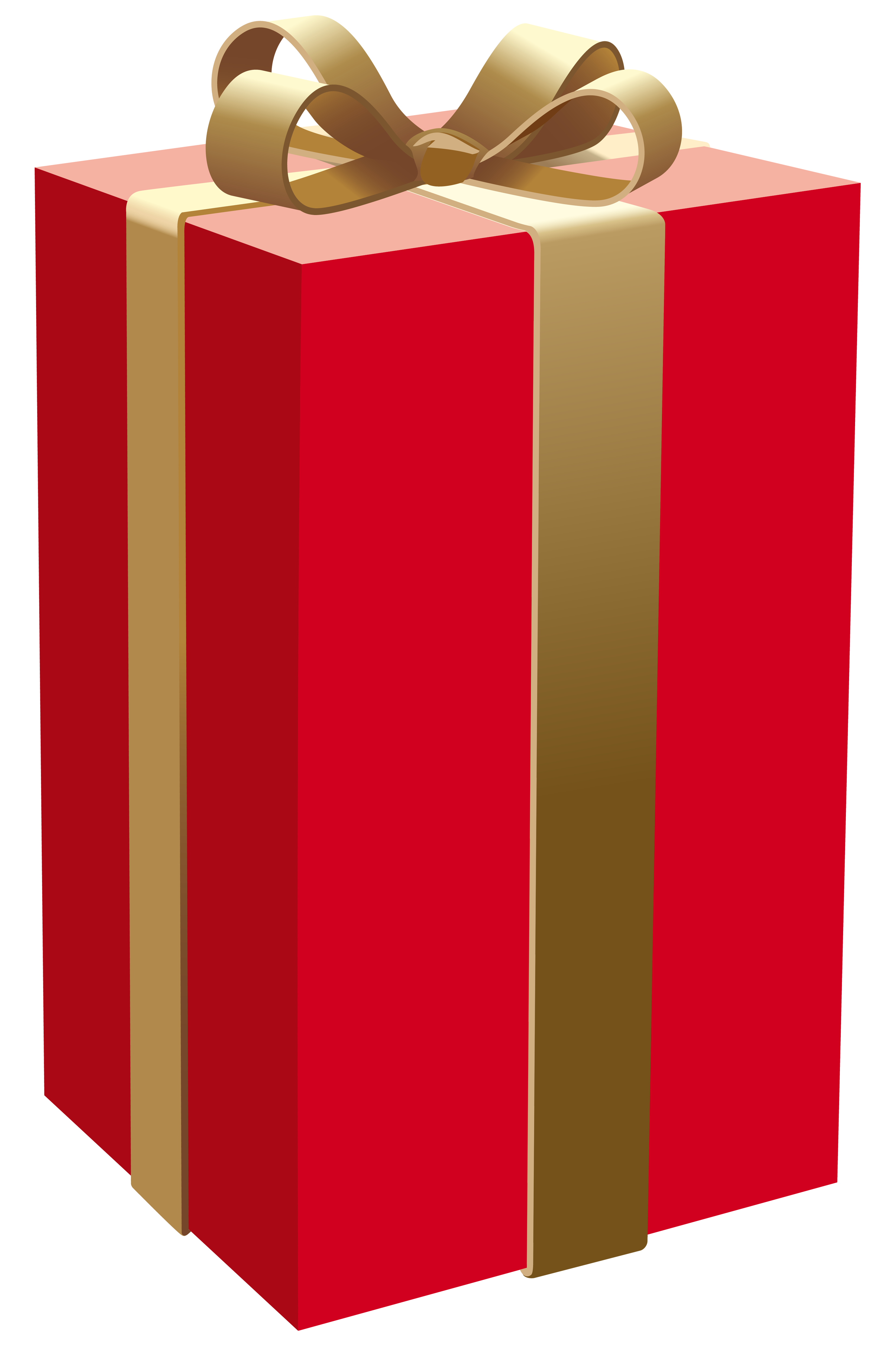 red gift box clip art