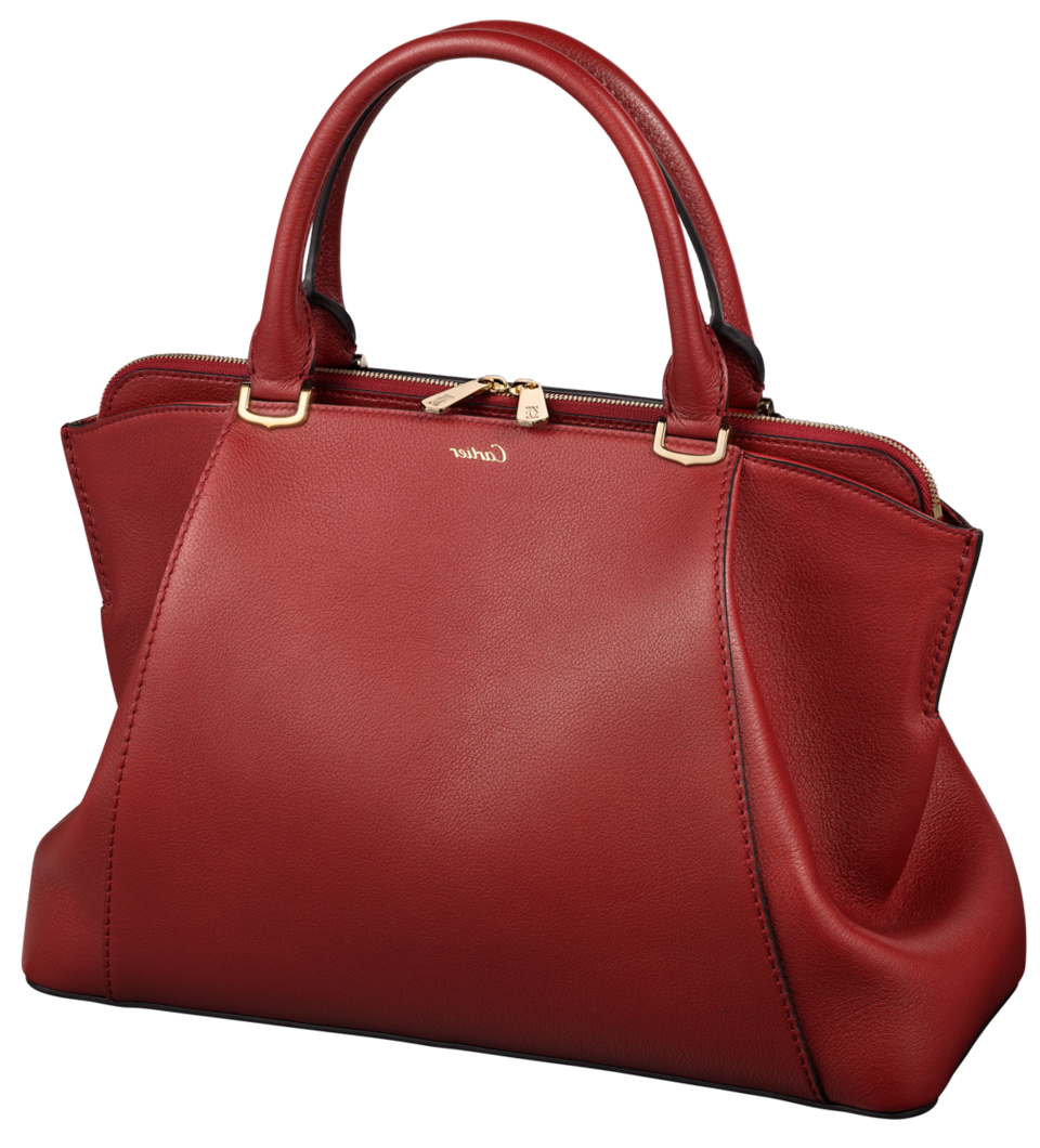 cartier red handbag