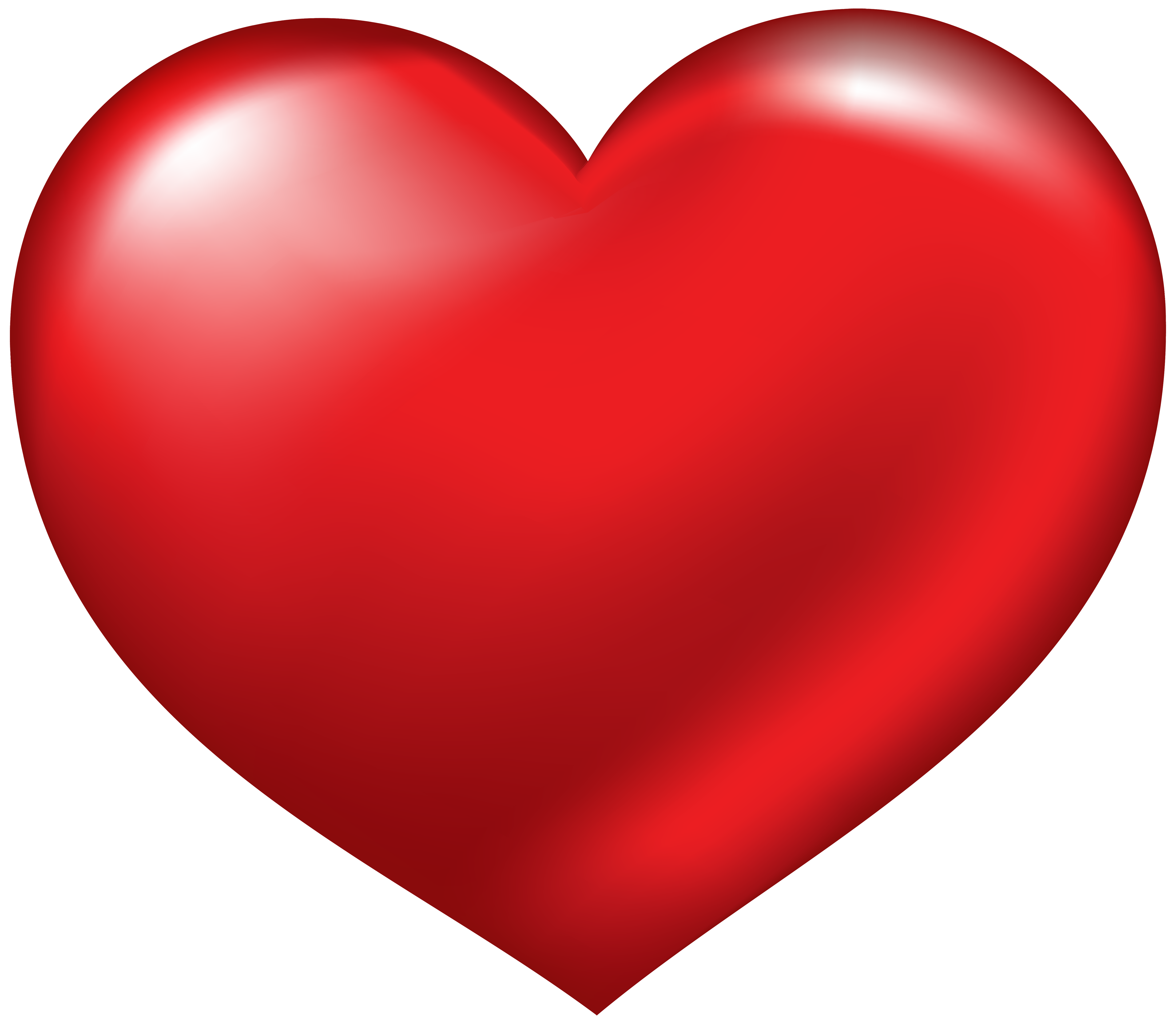 red heart clipart high resolution