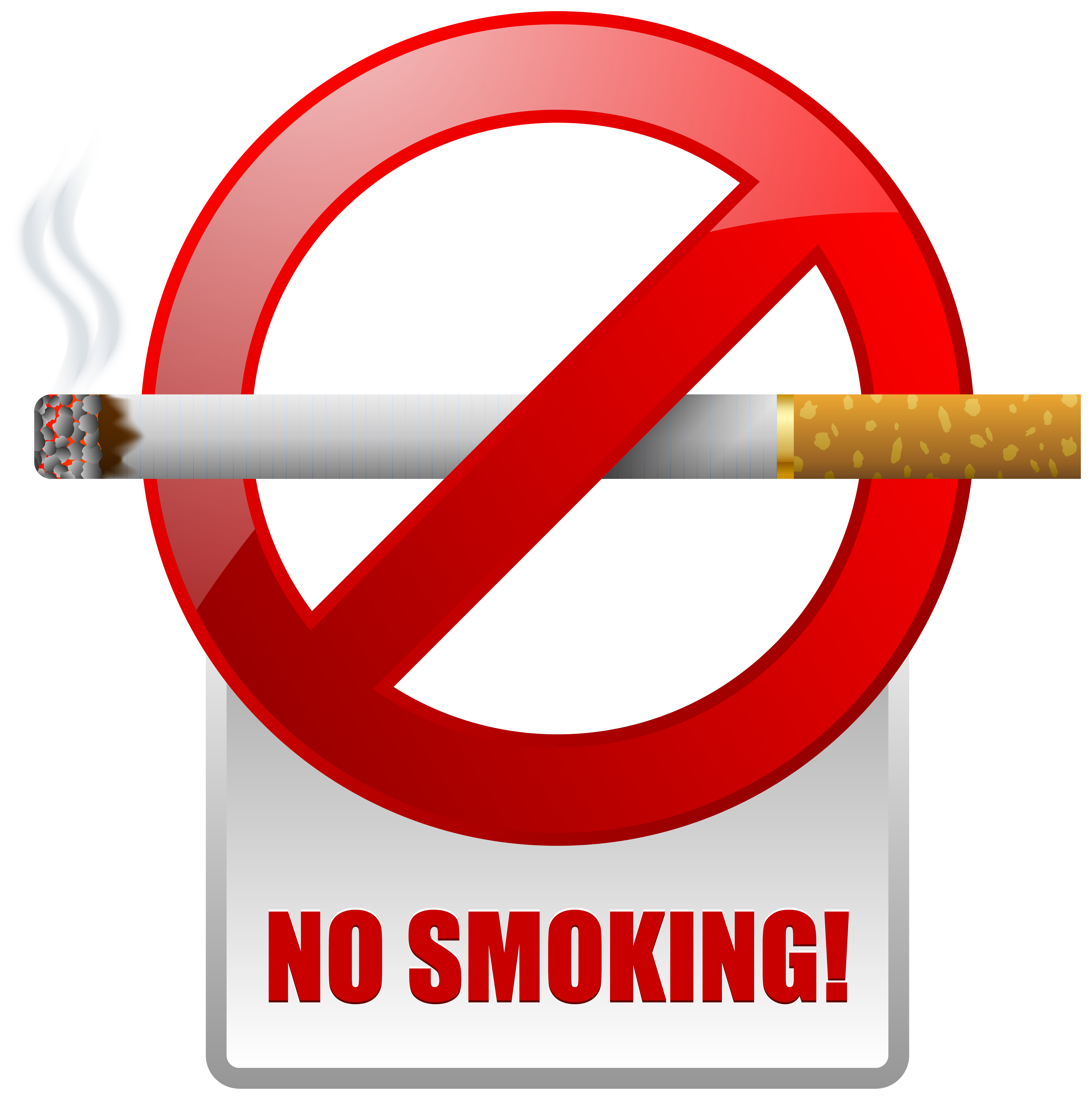 no smoking logo 3d