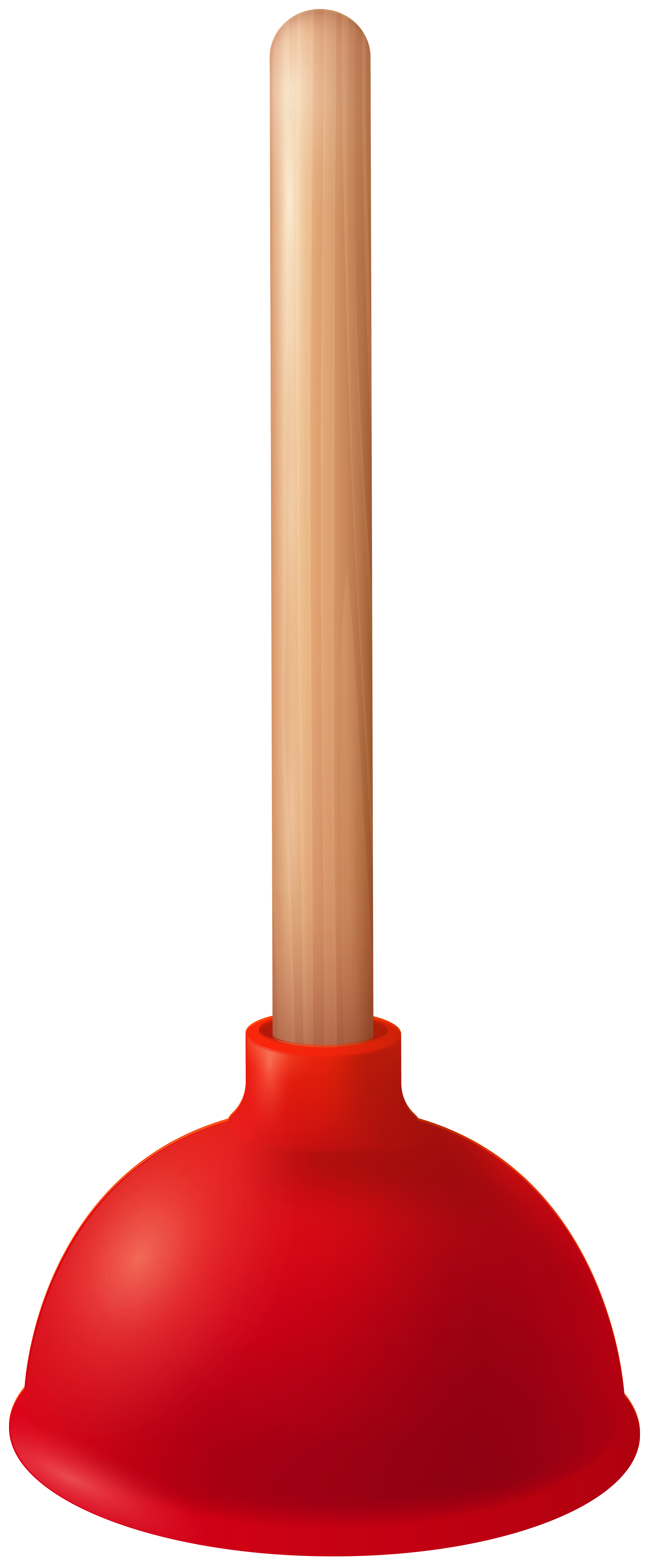 Red Rubber Sink Plunger Png Image Best Web Clipart