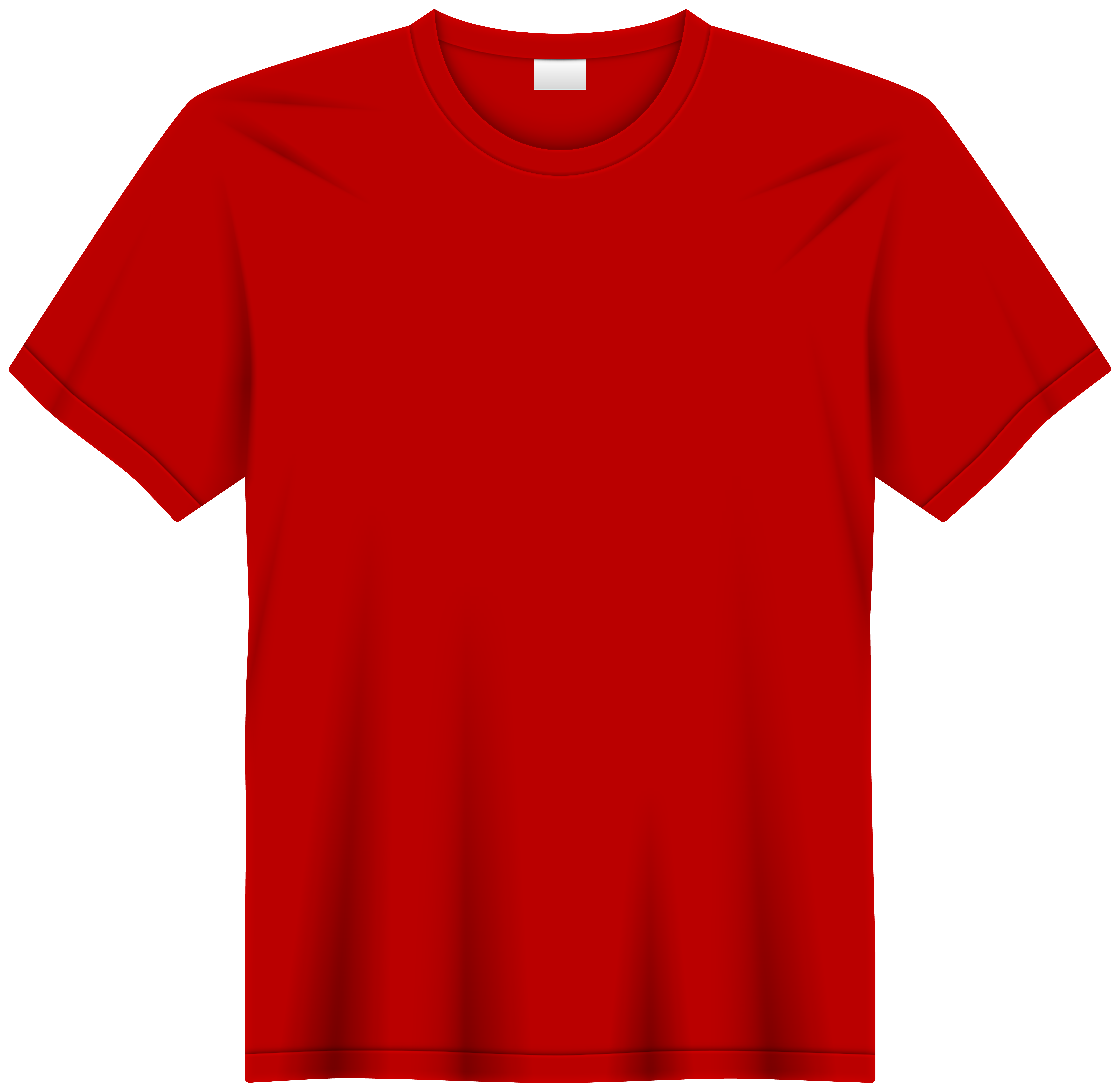 red t shirt clipart