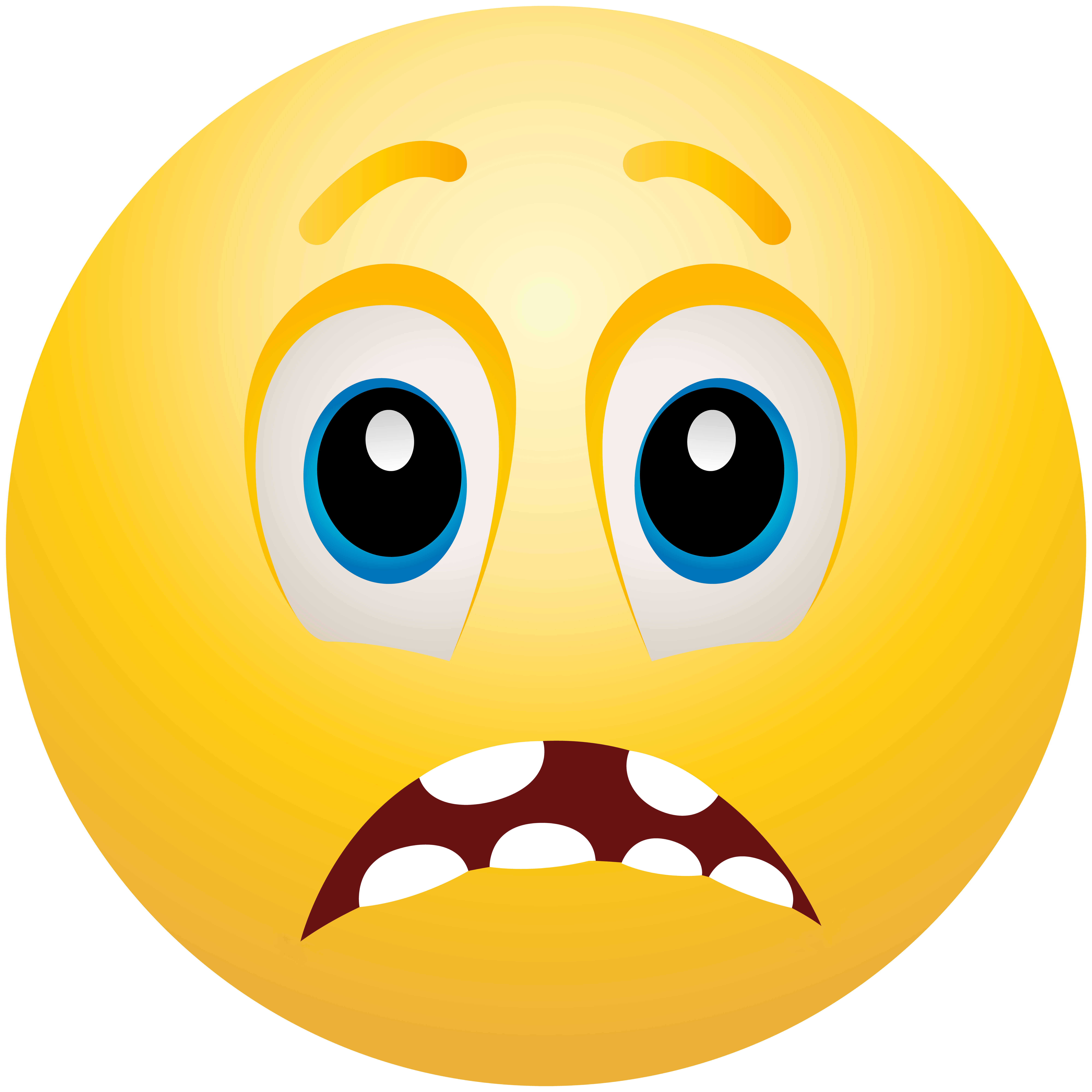 Scared Face Png - Scared Face Png - Free Transparent PNG Clipart