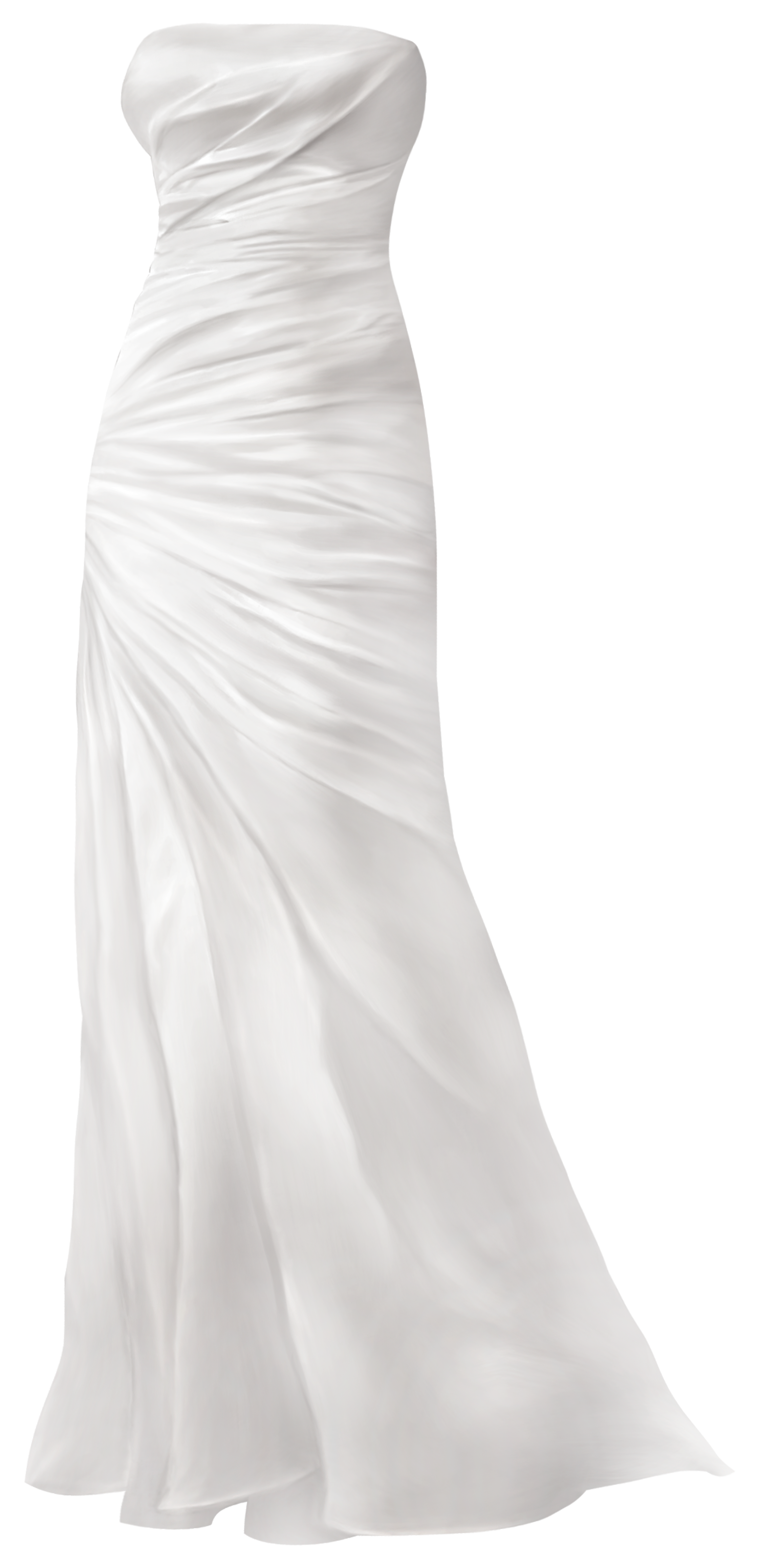 Simple Wedding Dress PNG Clip Art - Best WEB Clipart