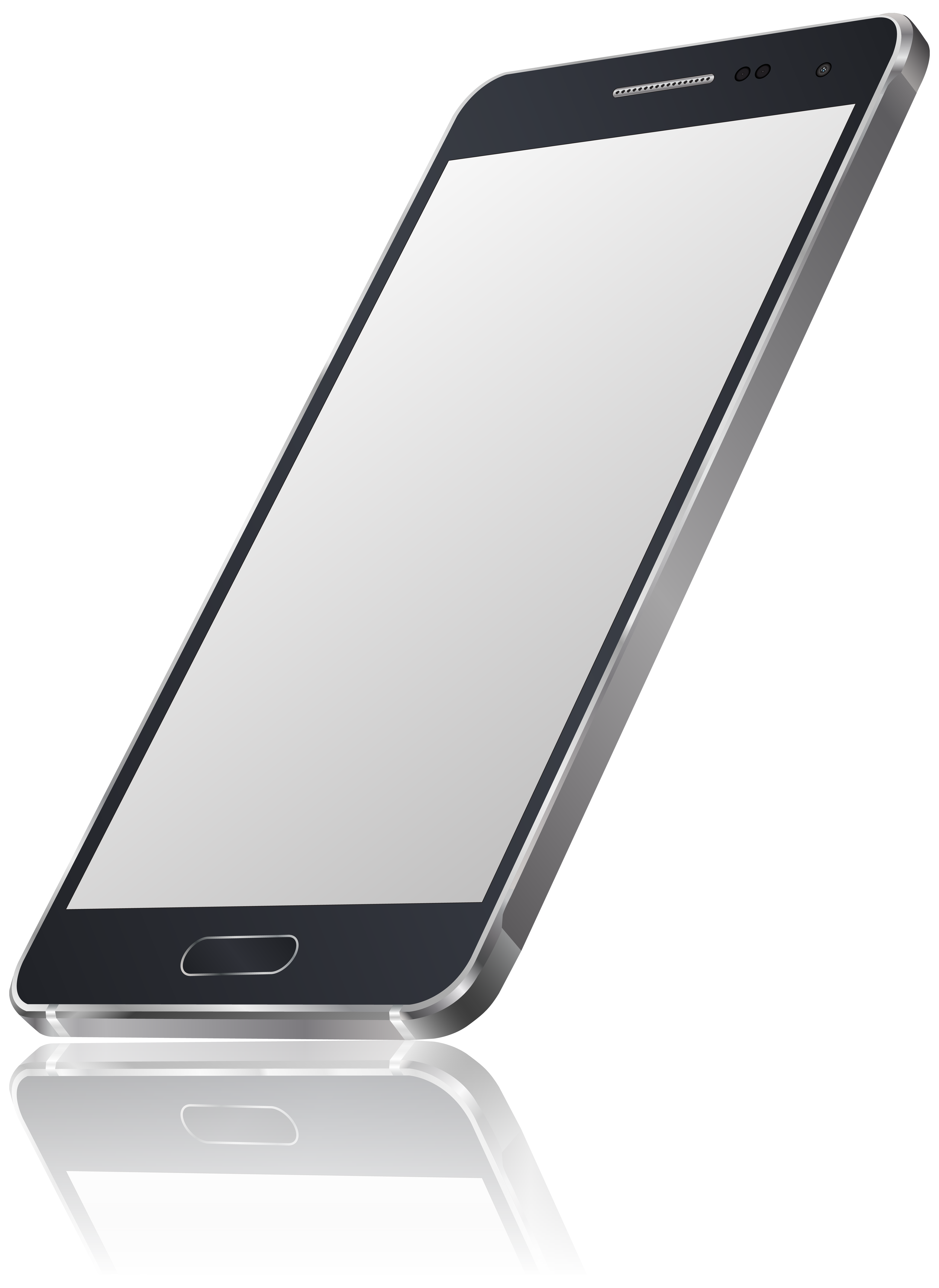 white smartphone png