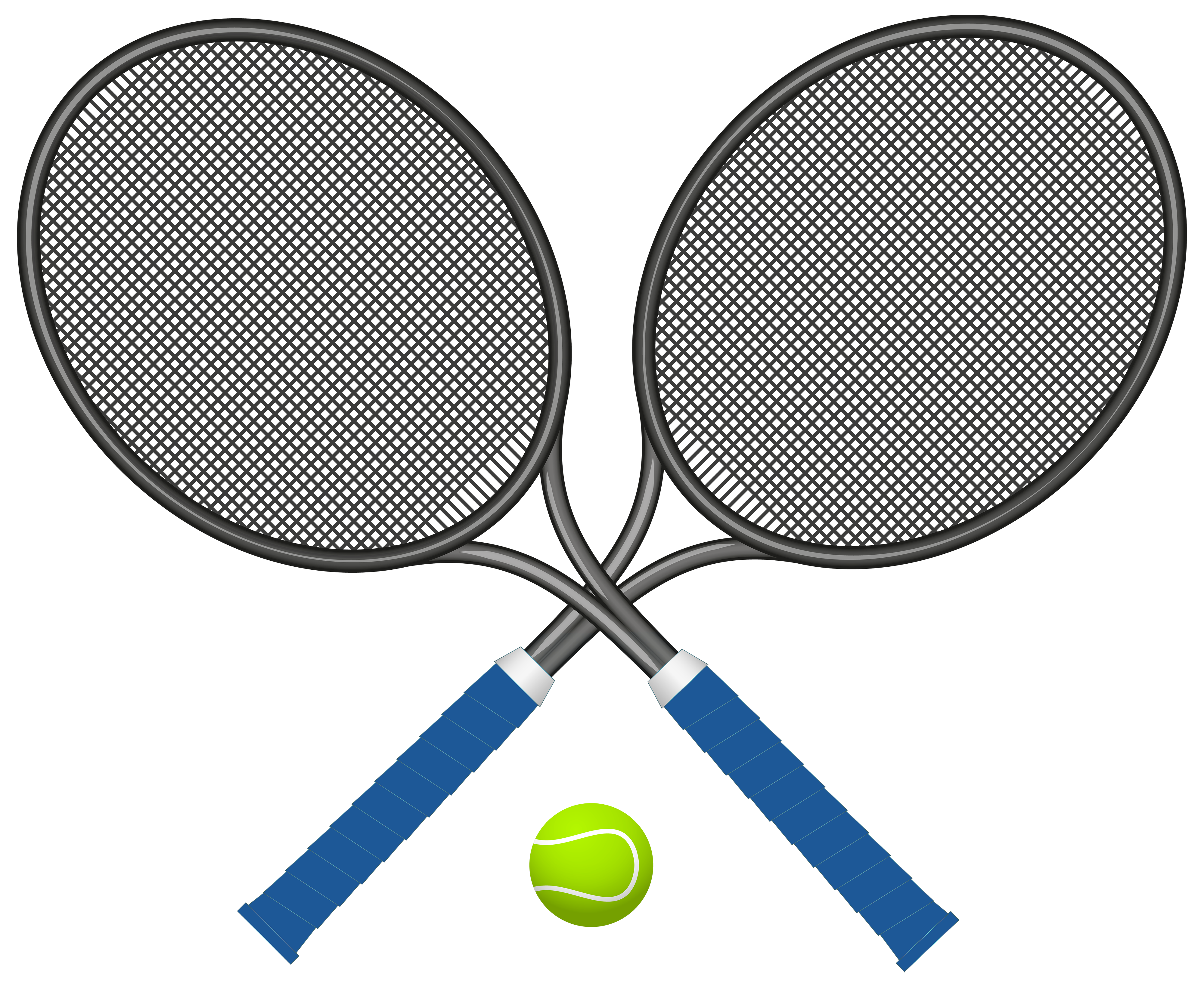 playing tennis clipart