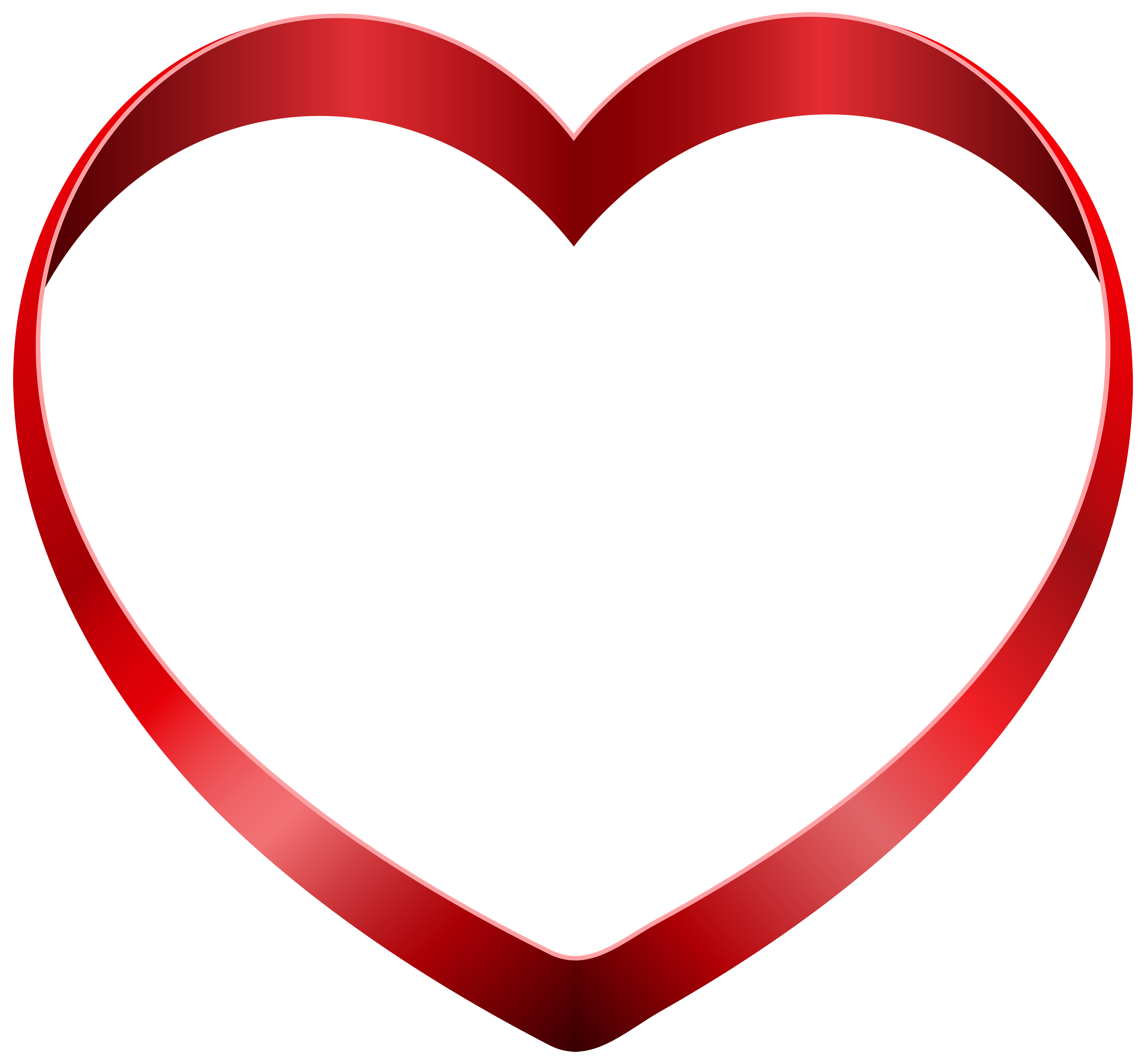 Red Heart Transparent Clip Art​