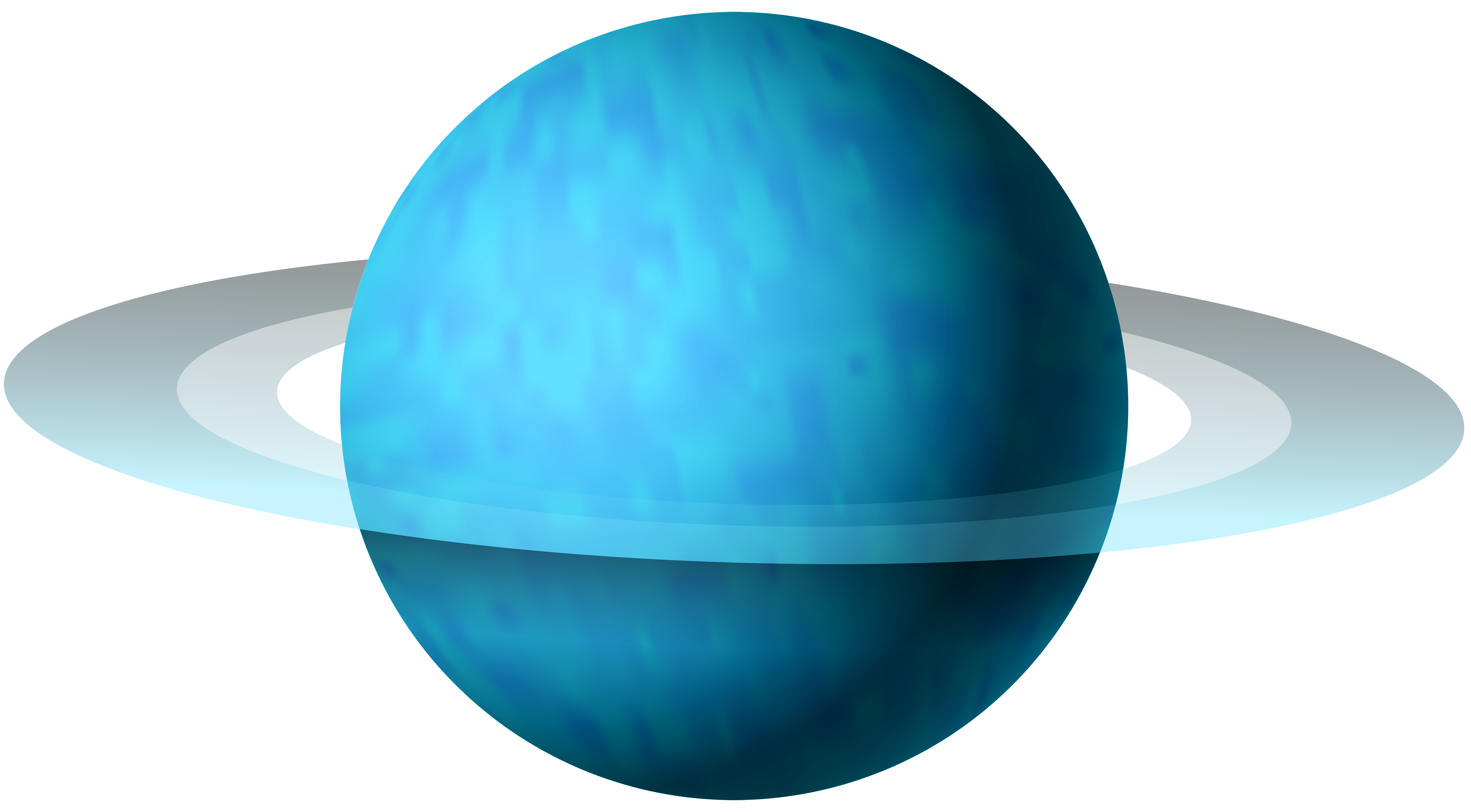 planet uranus transparent