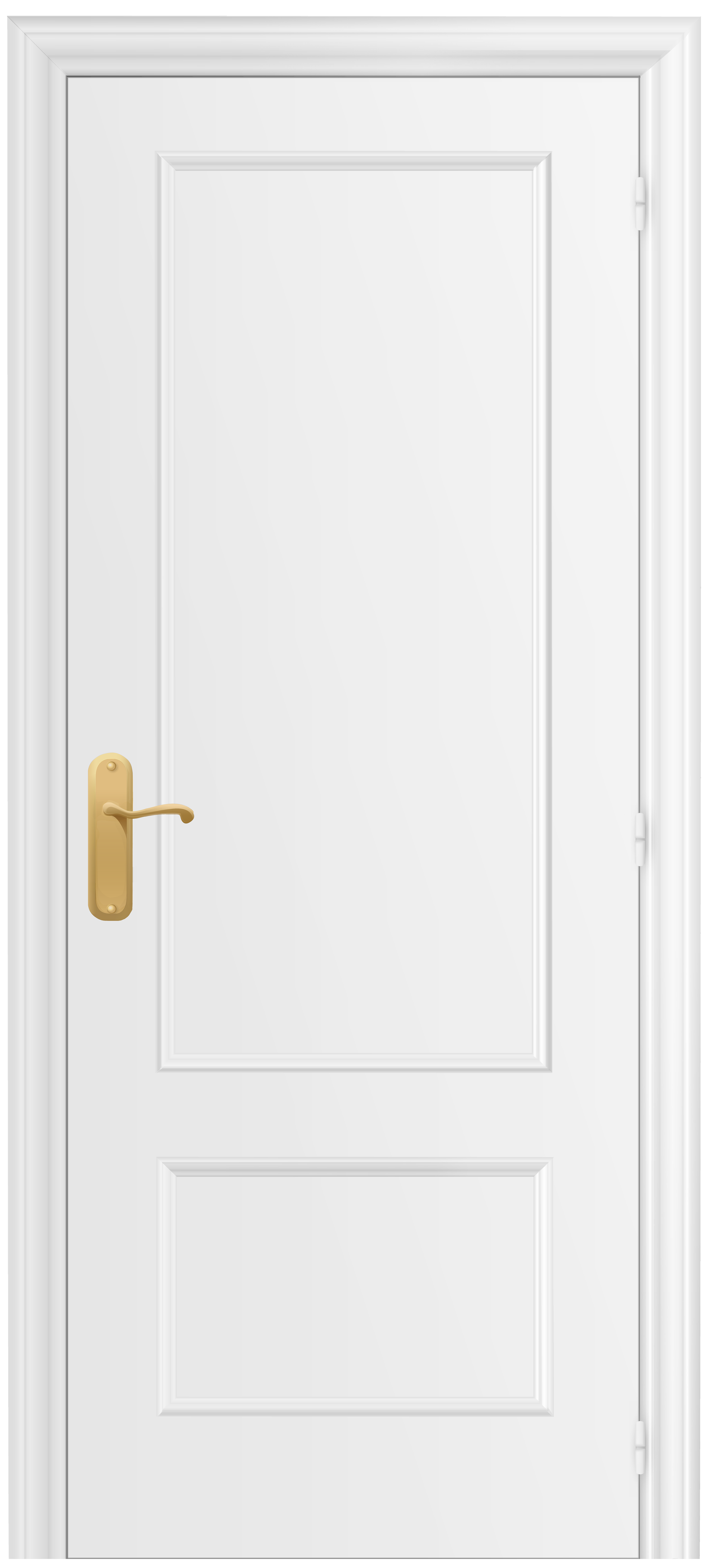 closed white door png