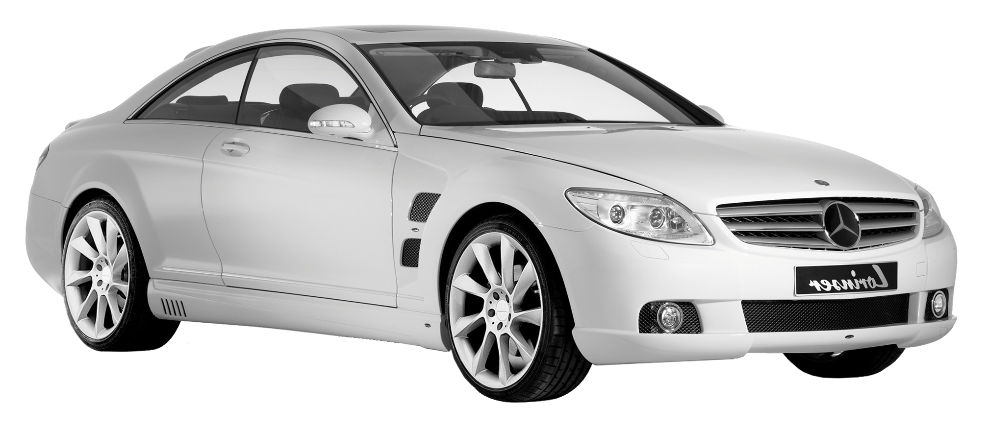 White Lorinser Mercedes Benz Cl Class Car Png Clipart Best Web Clipart