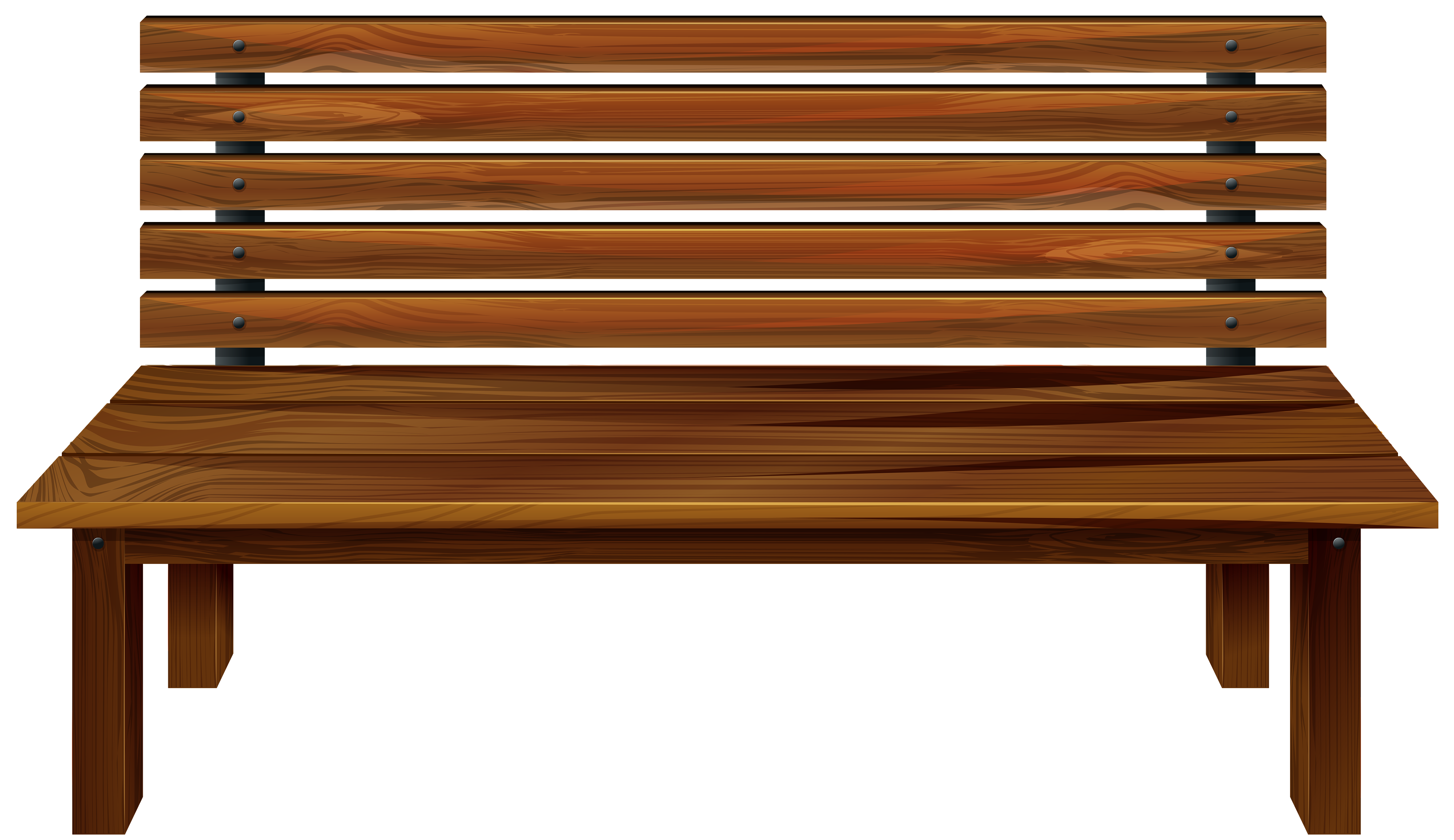 Wooden Bench Png Clipart