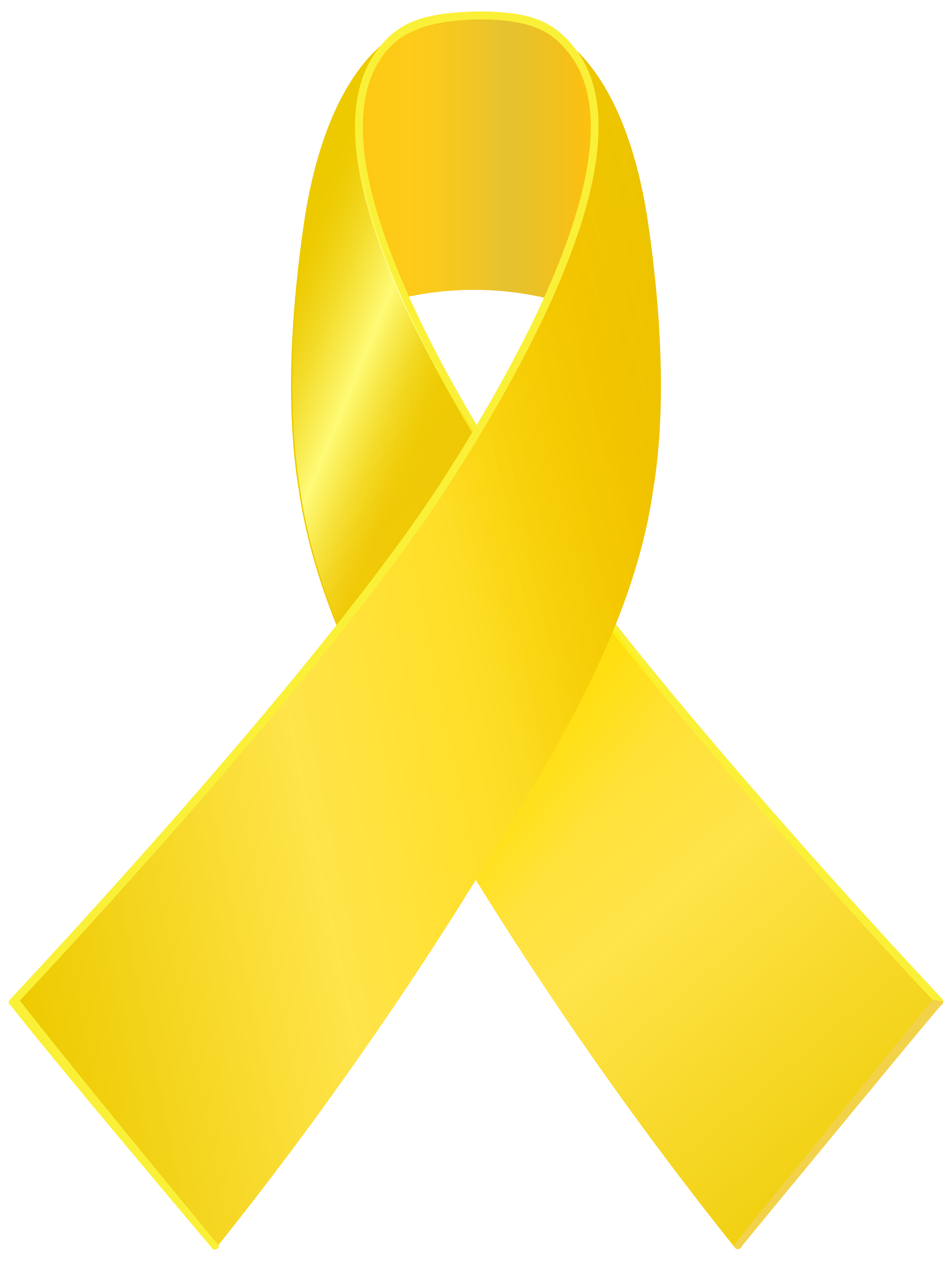 yellow ribbon clipart