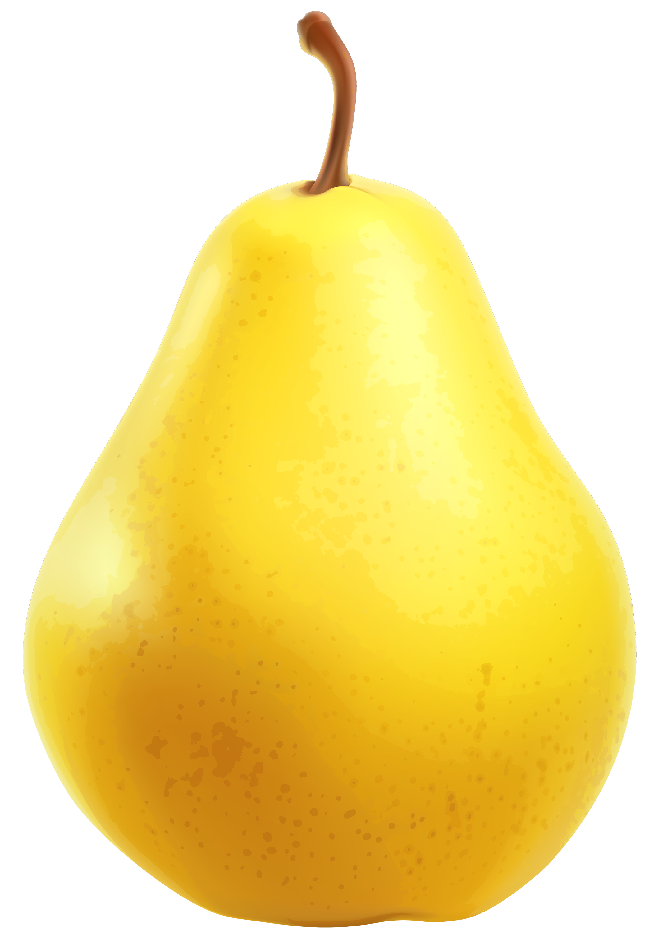 Yellow Pear PNG Clipart - Best WEB Clipart