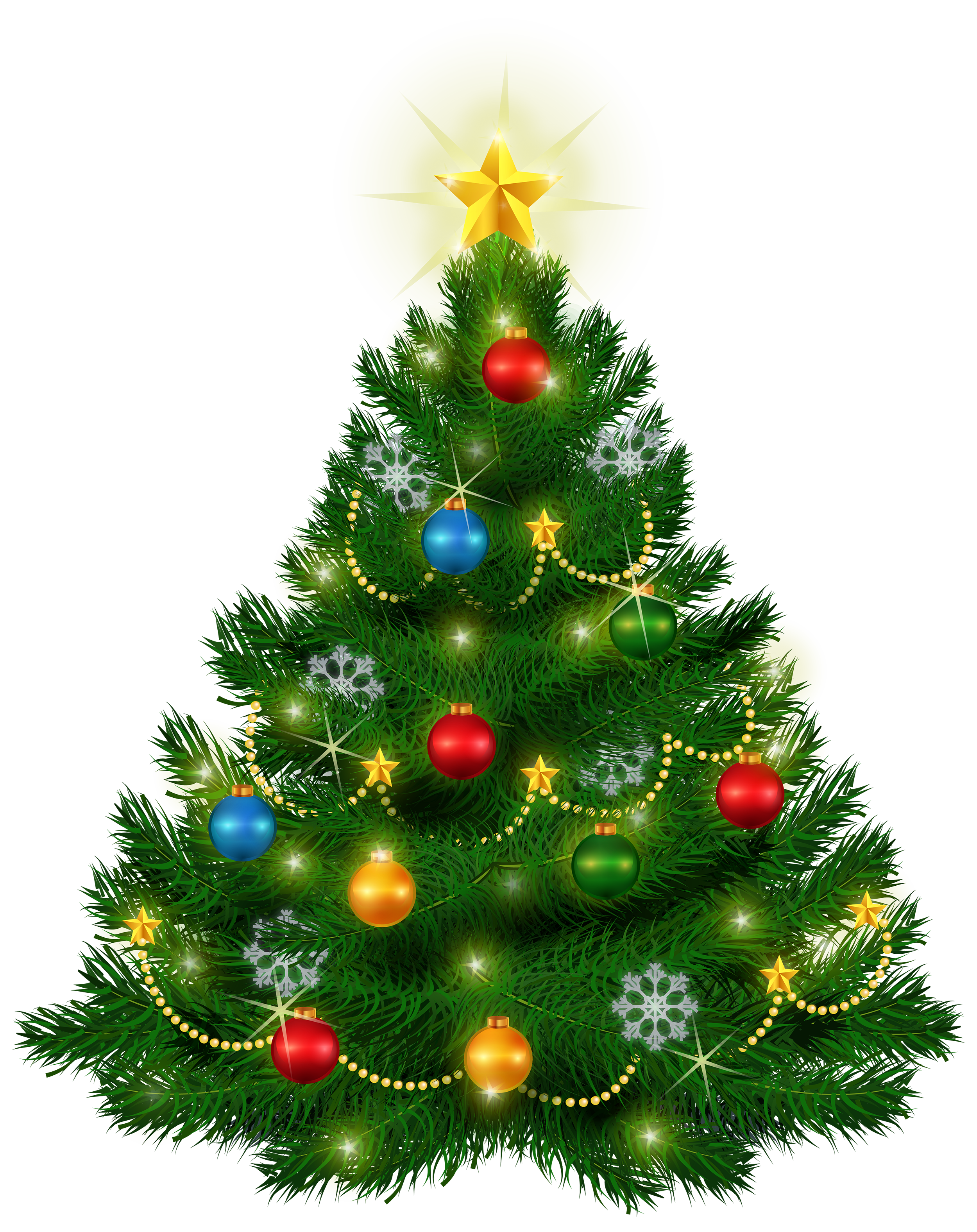 Beautiful Christmas Tree PNG Clipart - Best WEB Clipart