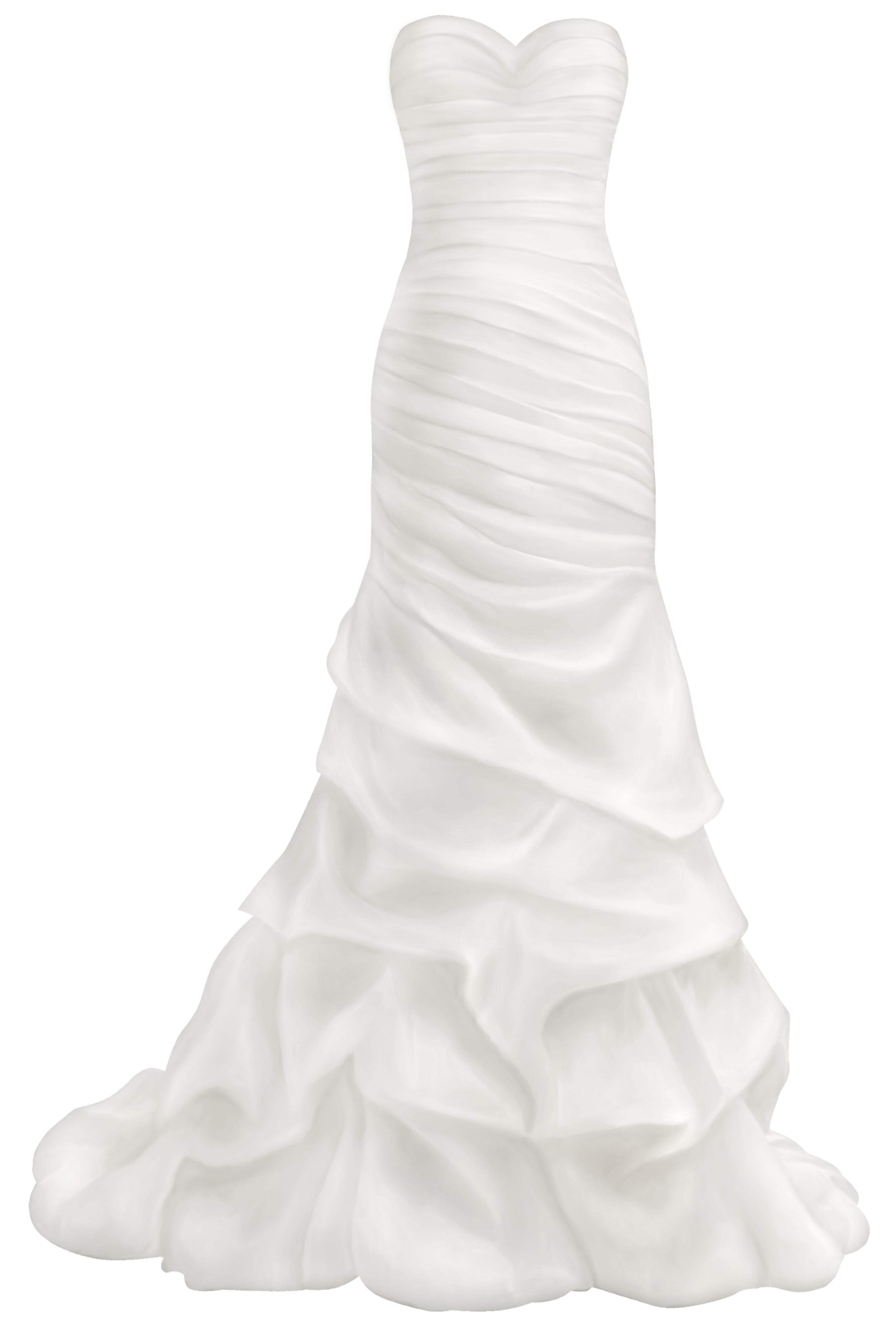 Beautiful Wedding Dress PNG Clip Art - Best WEB Clipart