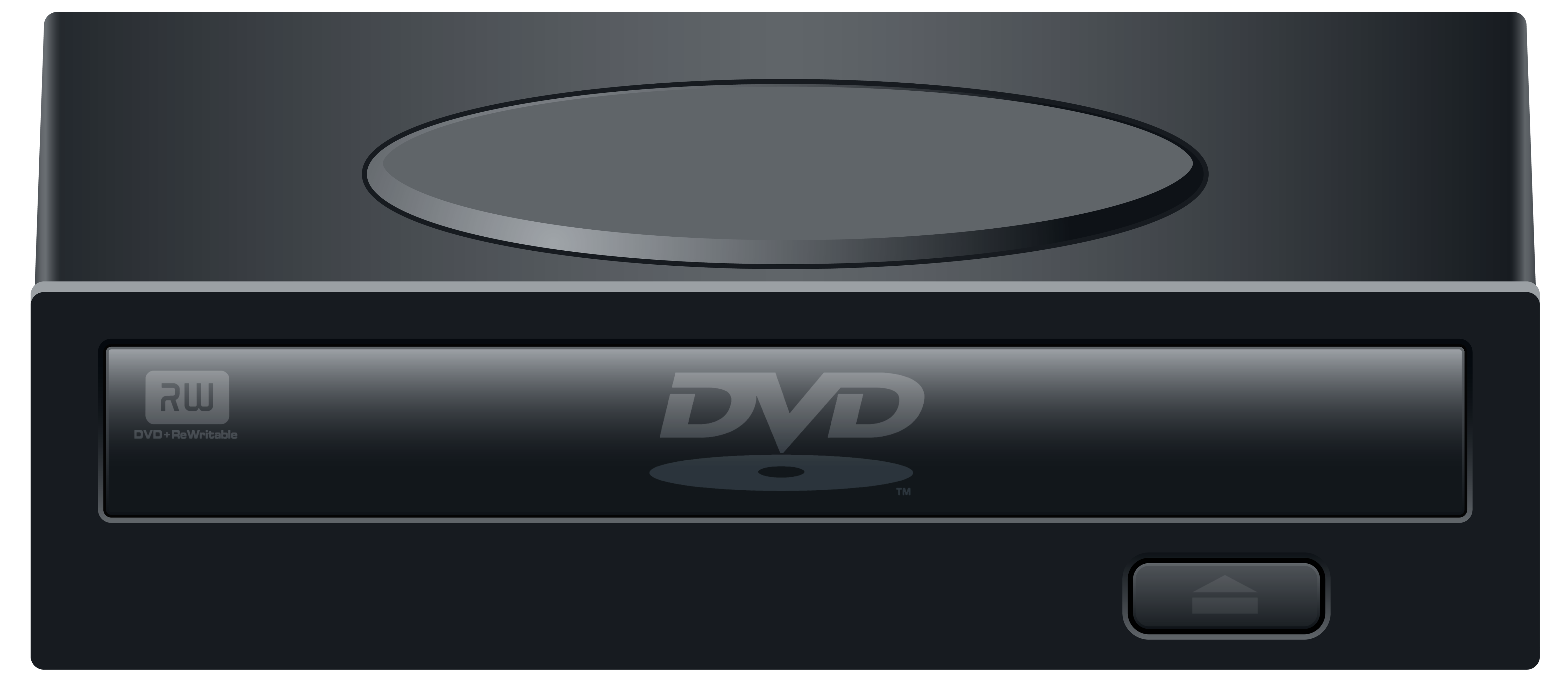 Black External DVD ROM Drive PNG Clipart - Best WEB Clipart