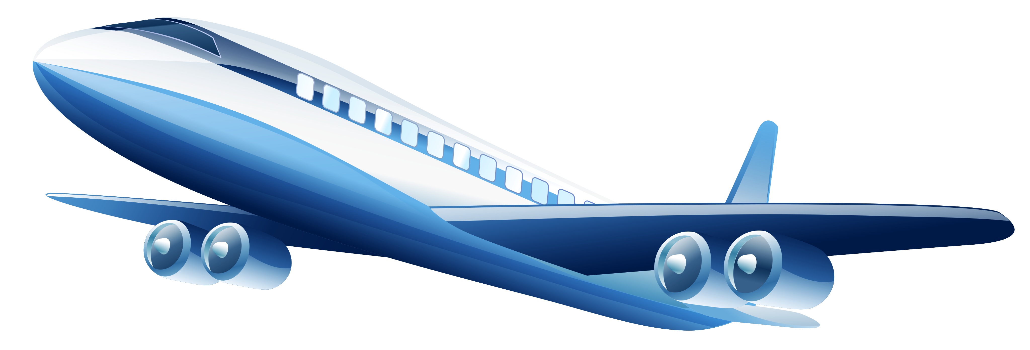 Blue Airplane PNG Clipart - Best WEB Clipart