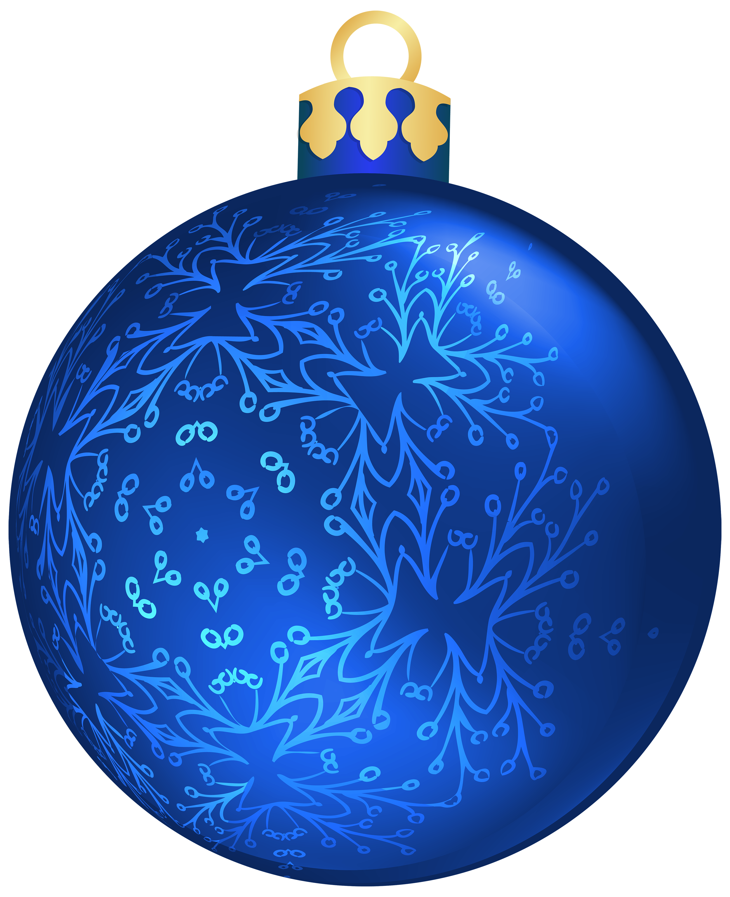 Blue Christmas Ball PNG Clipart   Best WEB Clipart