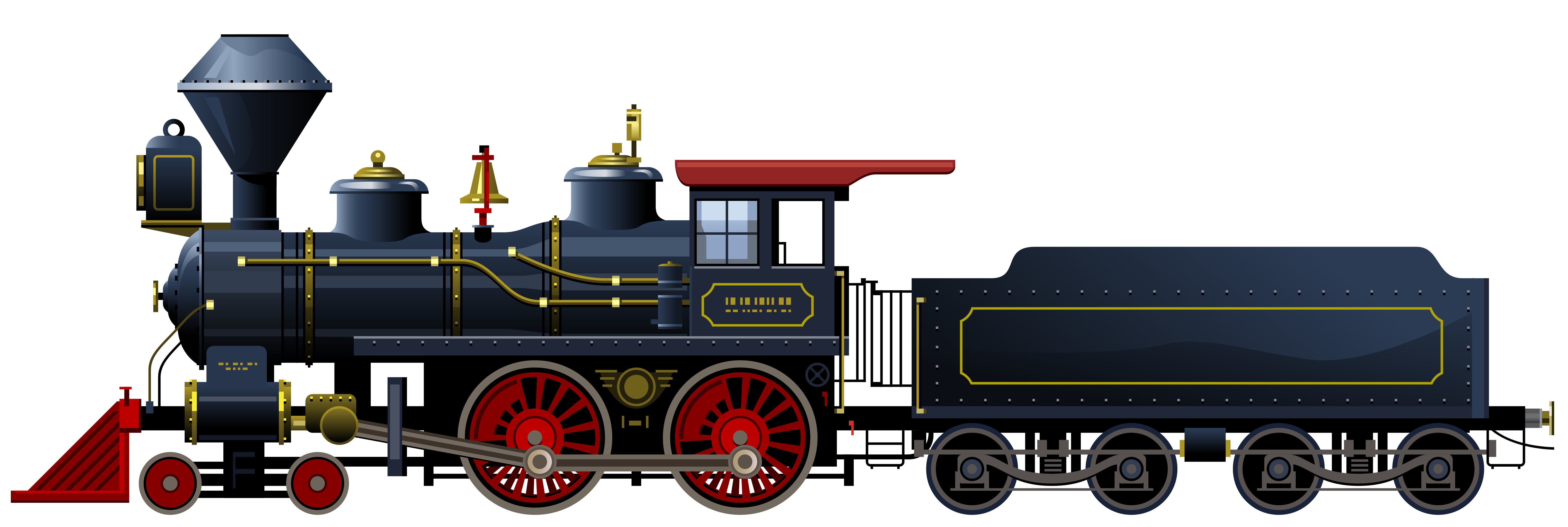 Blue Locomotive PNG Clipart - Best WEB Clipart