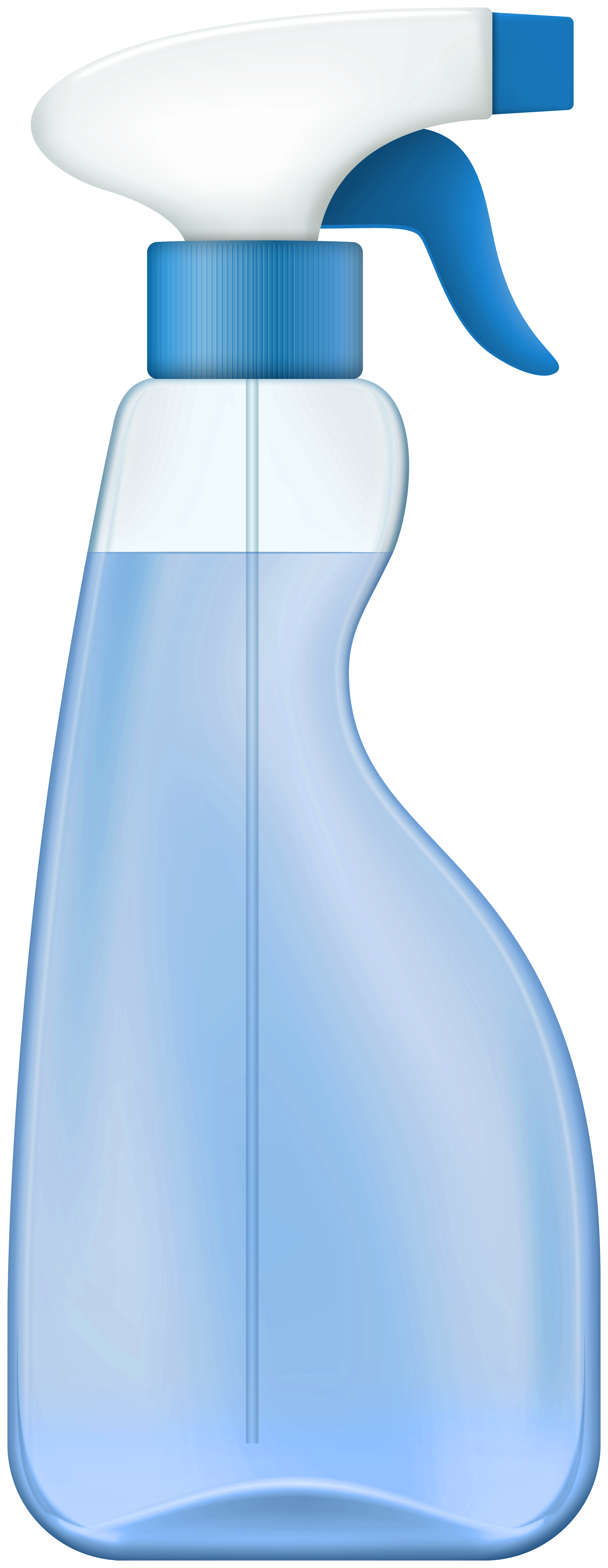 Blue Spray Cleaner PNG Clip Art - Best WEB Clipart