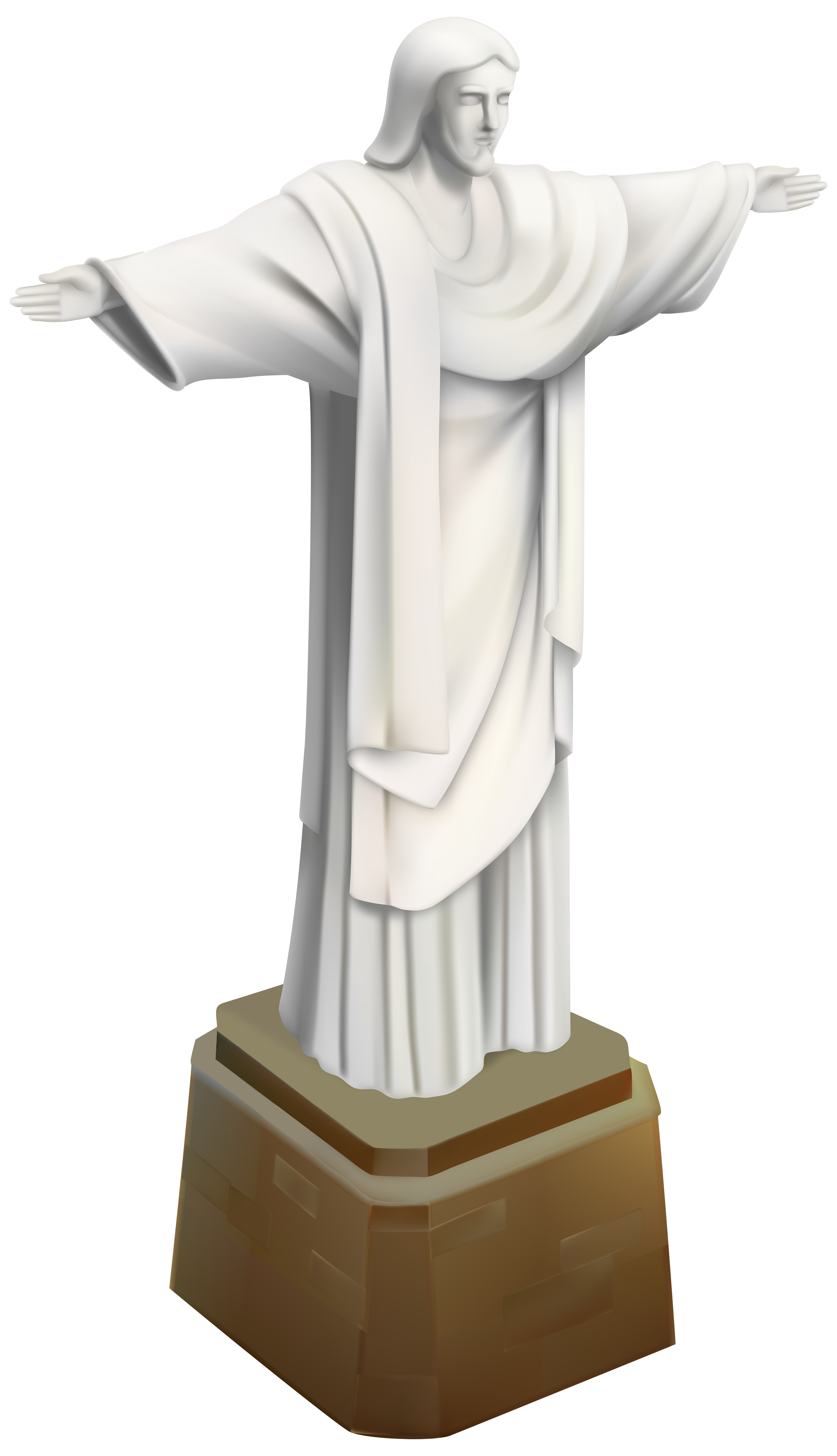 Brazil Christ the Redeemer Statue PNG Clip Art - Best WEB Clipart