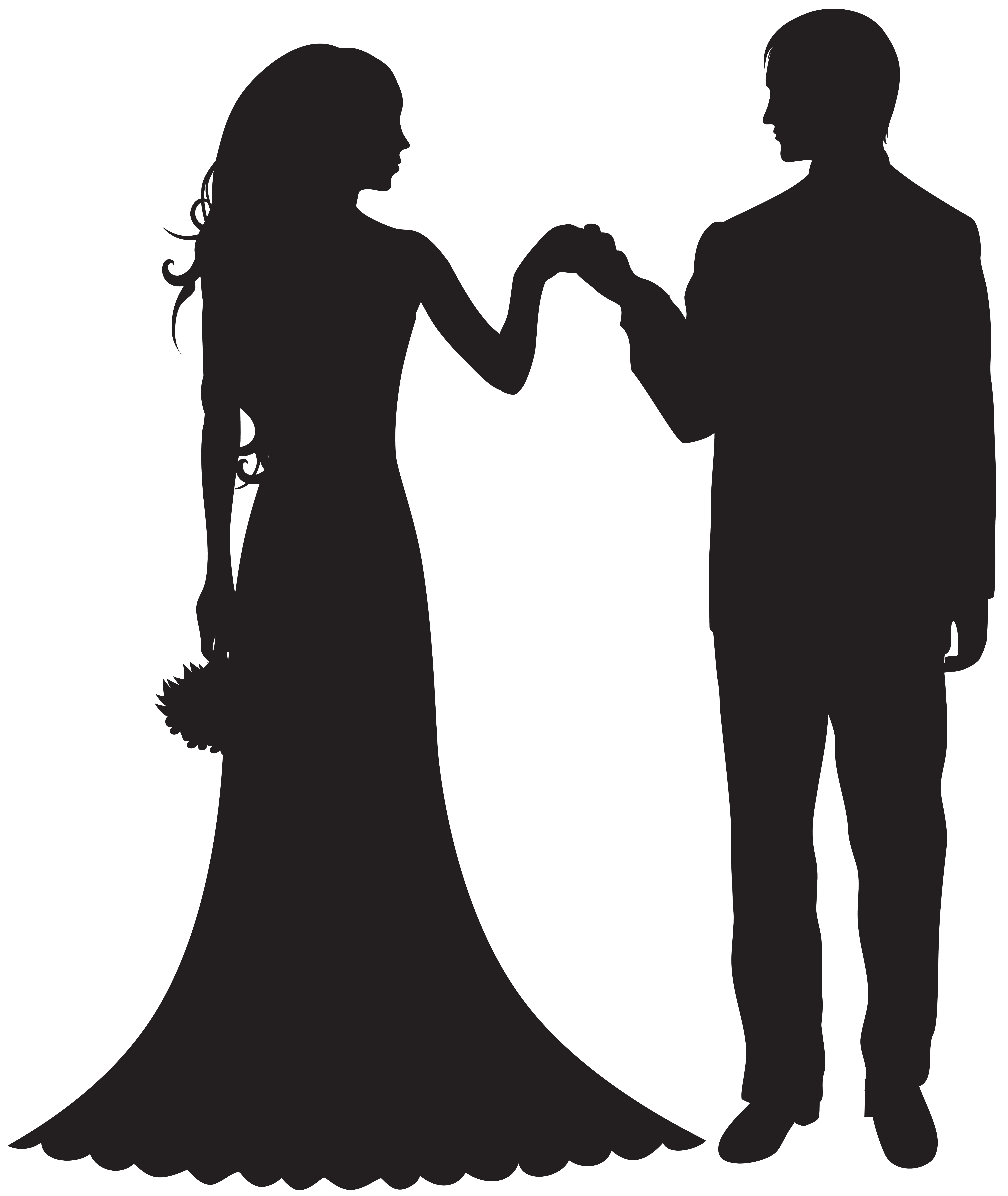 Wedding ClipArt Bride And Groom