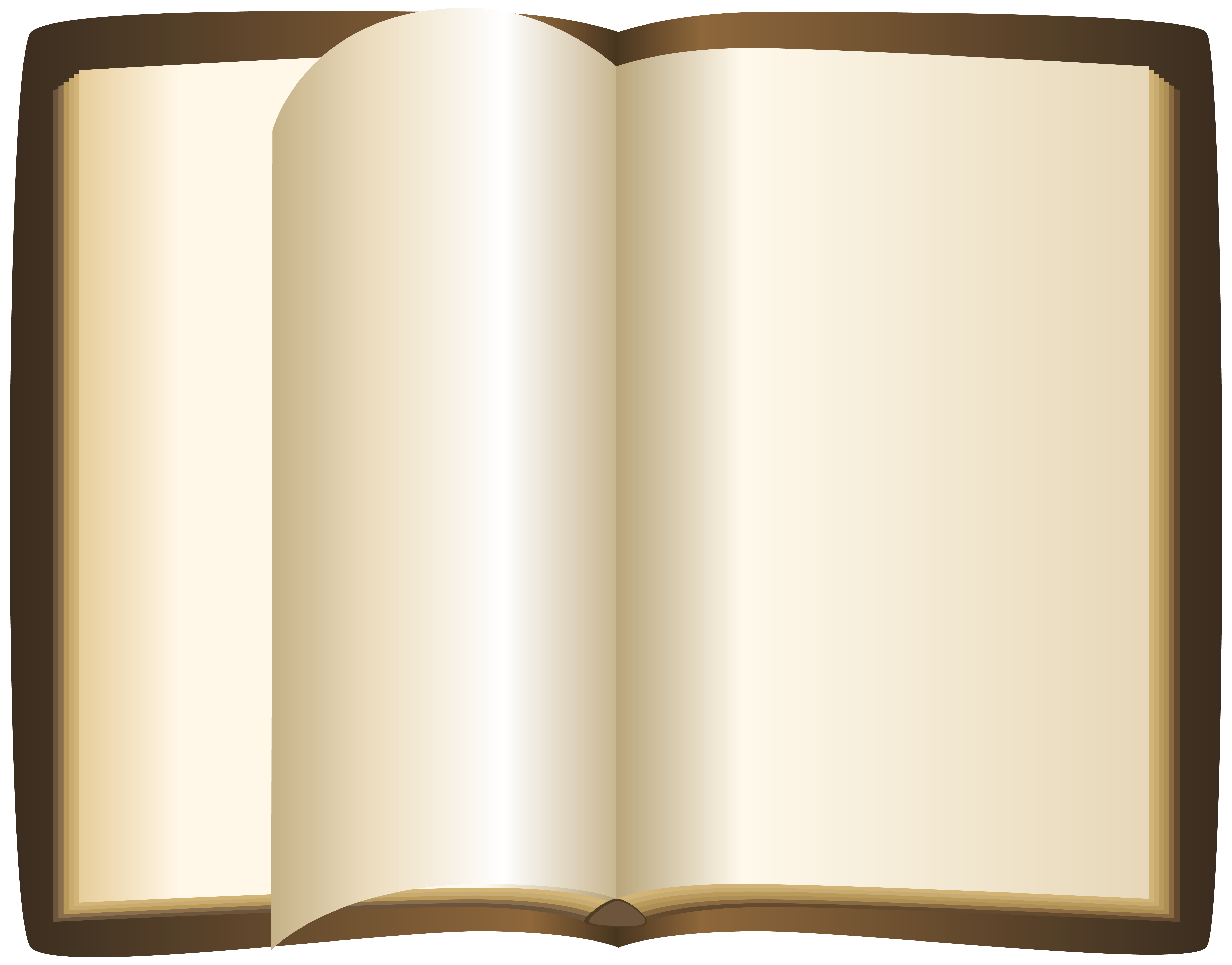 Brown Open Book PNG Clipart - Best WEB Clipart