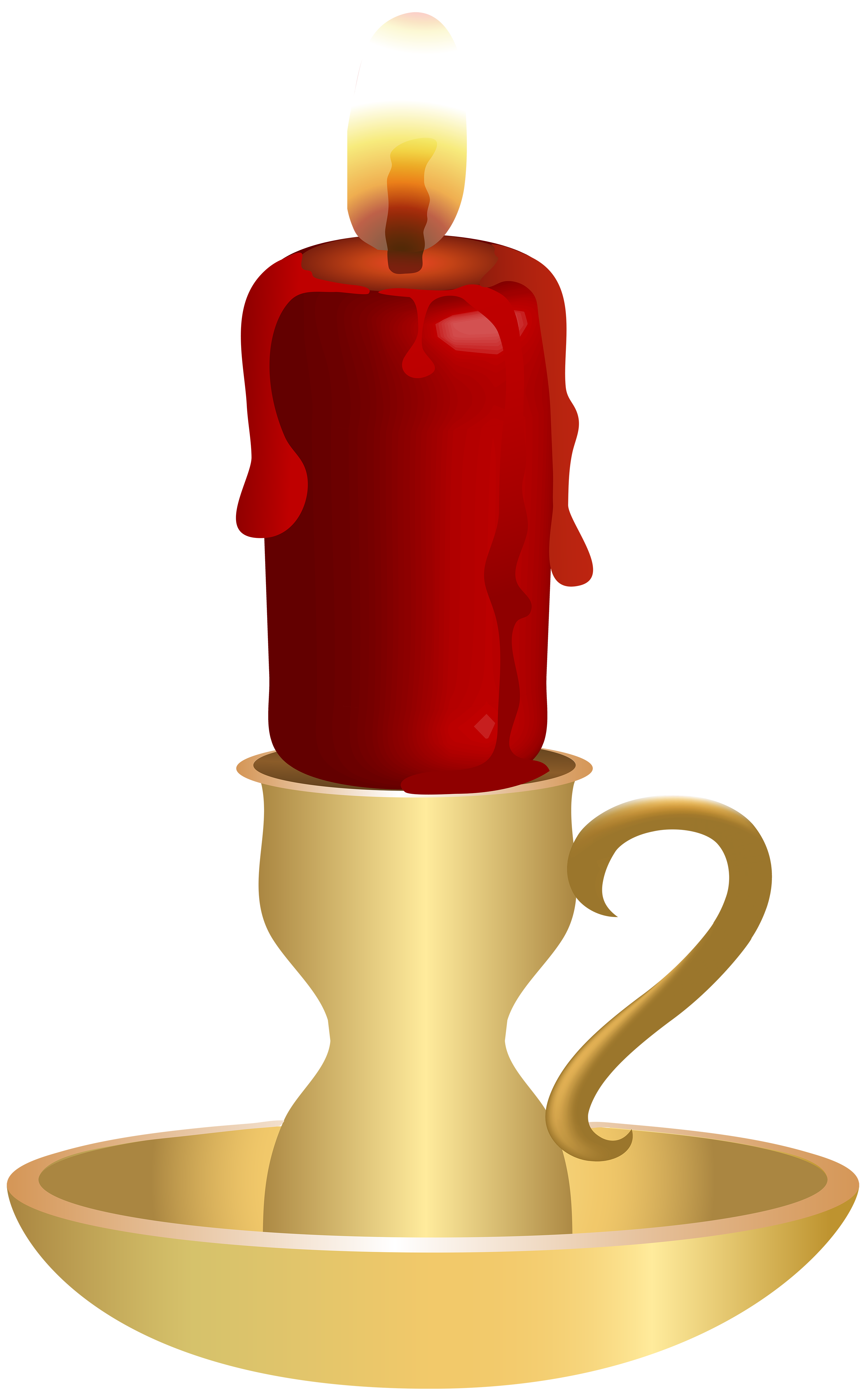 Candle Red PNG Clip Art - Best WEB Clipart