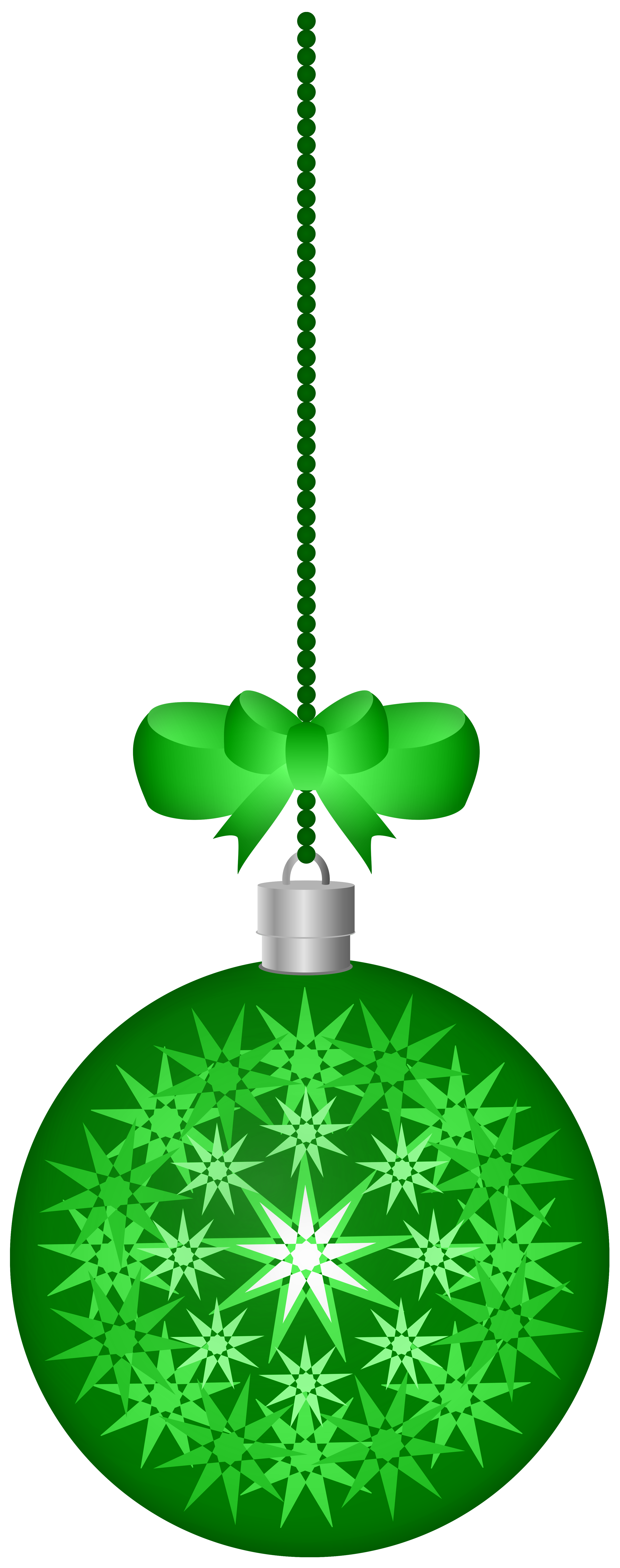 Christmas Ball Green Transparent PNG Clipart - Best WEB Clipart