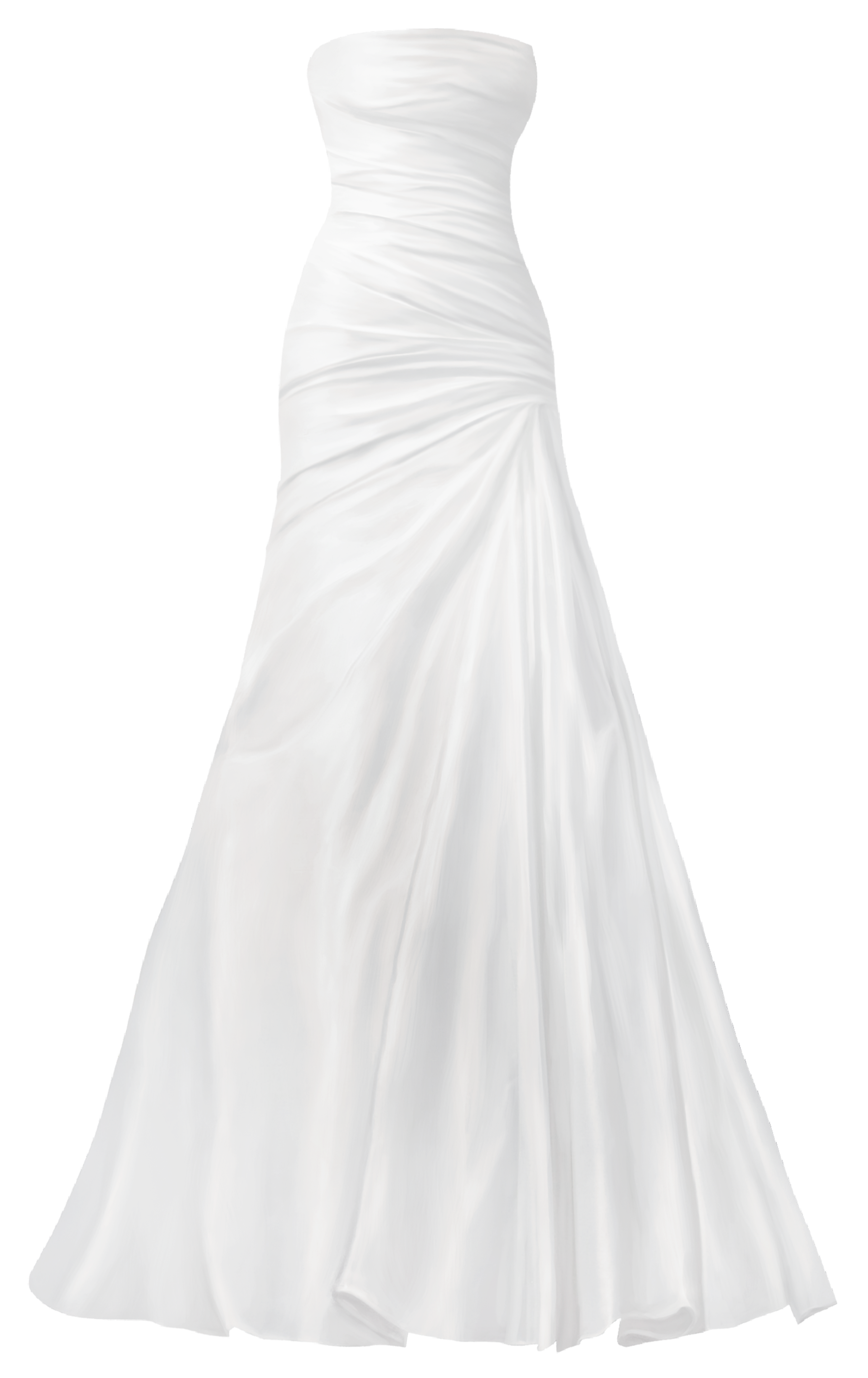 Classical Wedding Dress PNG Clip Art - Best WEB Clipart