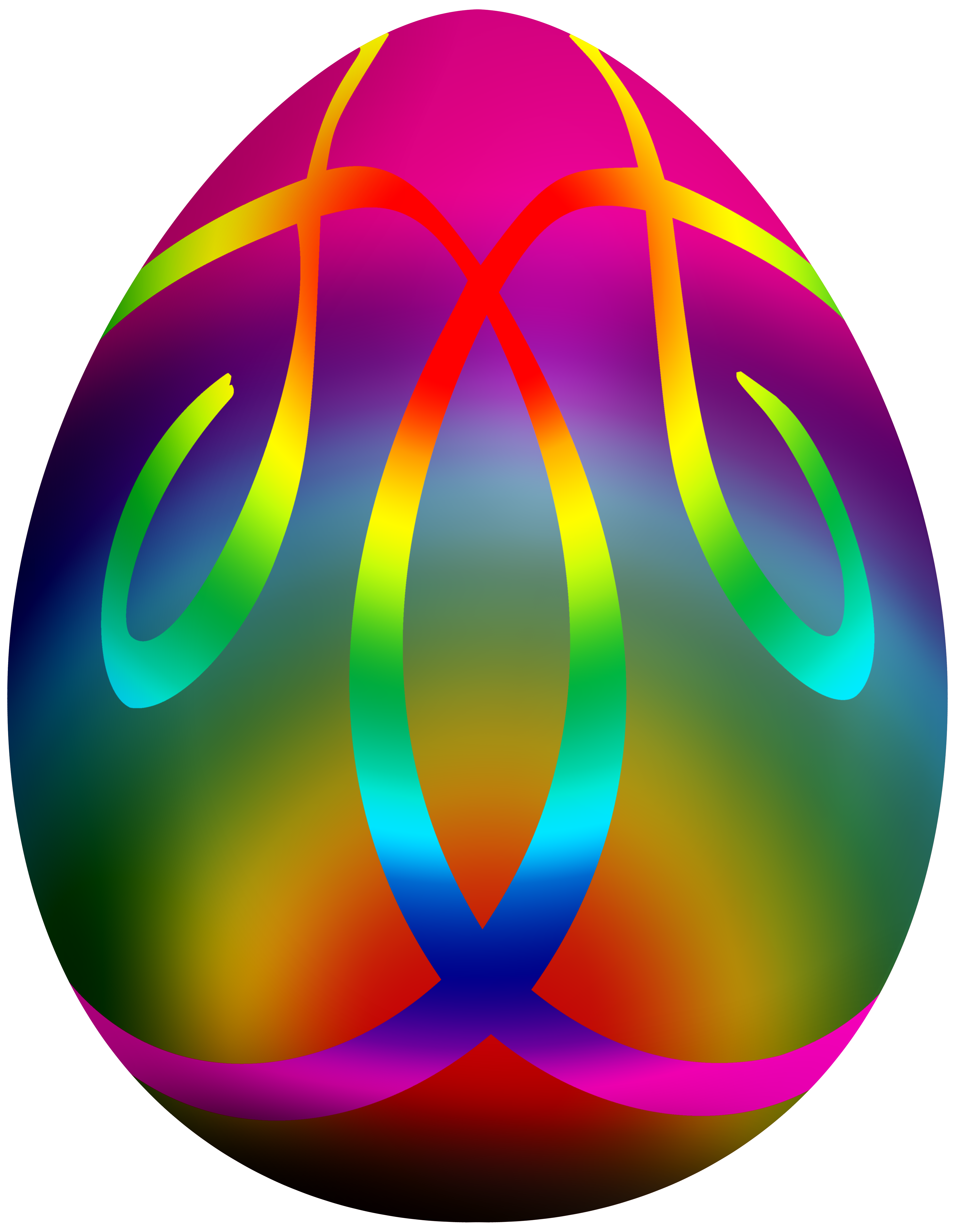 Colorful Easter Egg PNG Clip Art - Best WEB Clipart