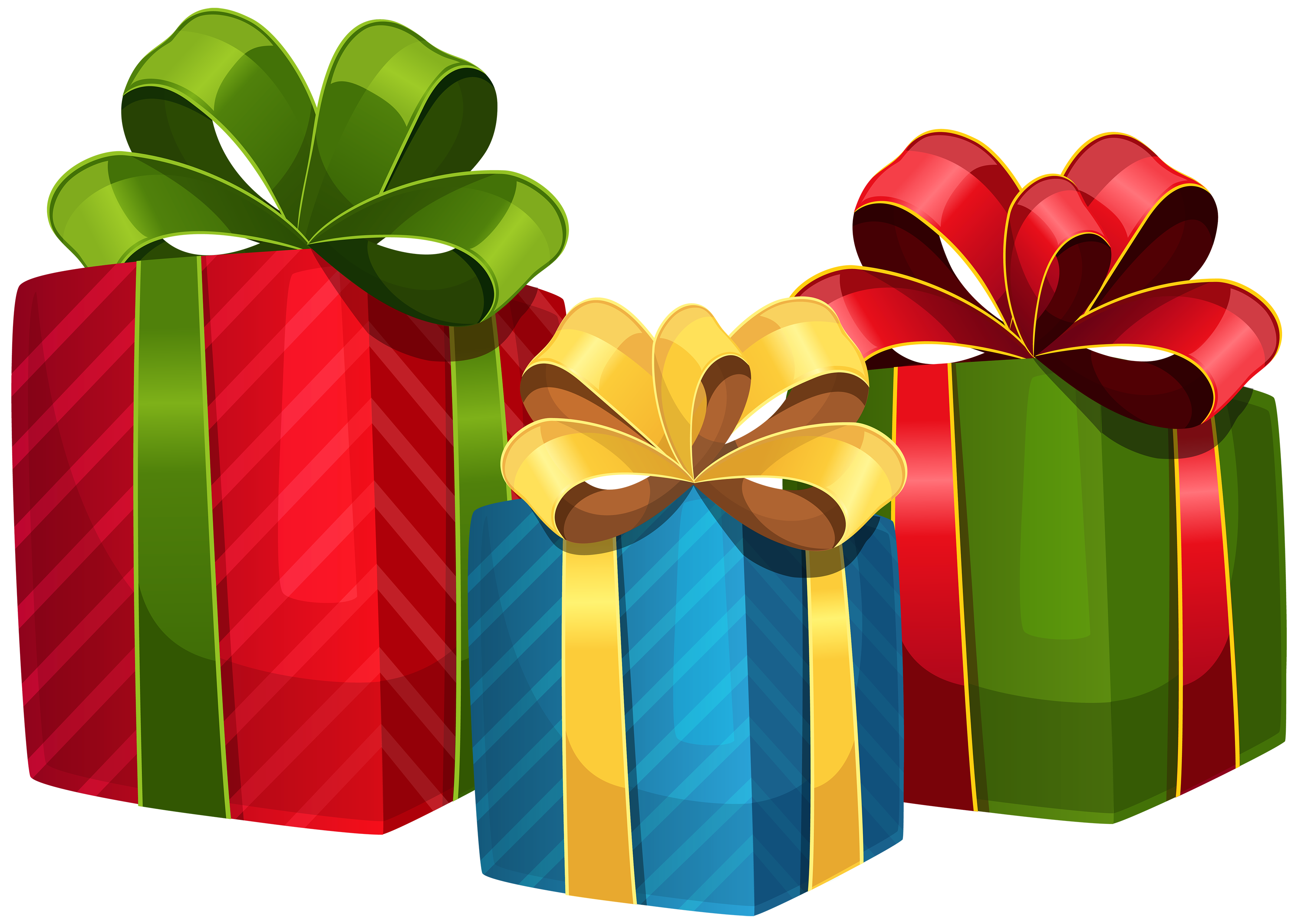 Colorful Gift PNG Clipart - Best WEB Clipart