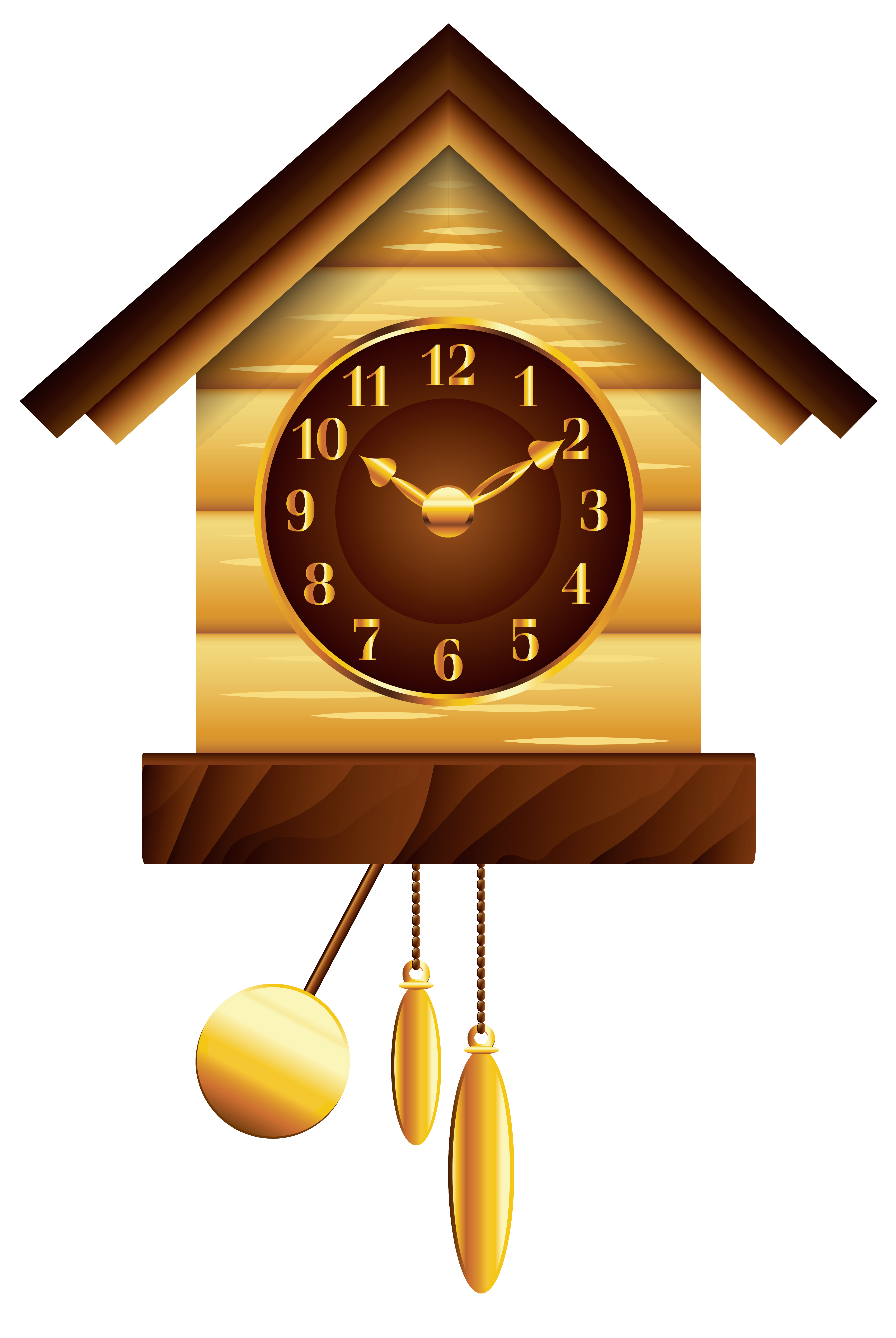 Cuckoo Clock PNG Clip Art - Best WEB Clipart