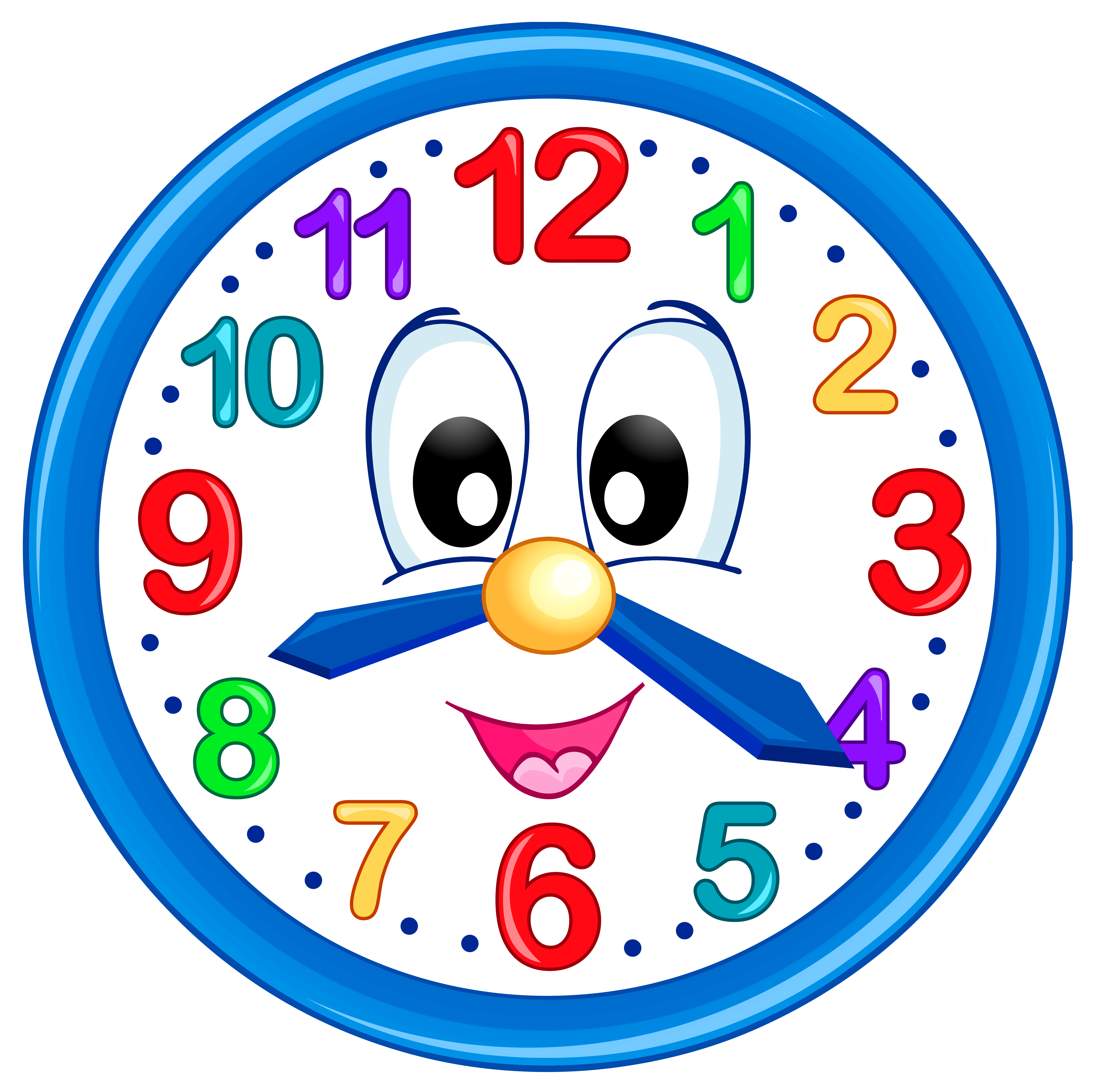 Cute Clock PNG Clip Art - Best WEB Clipart