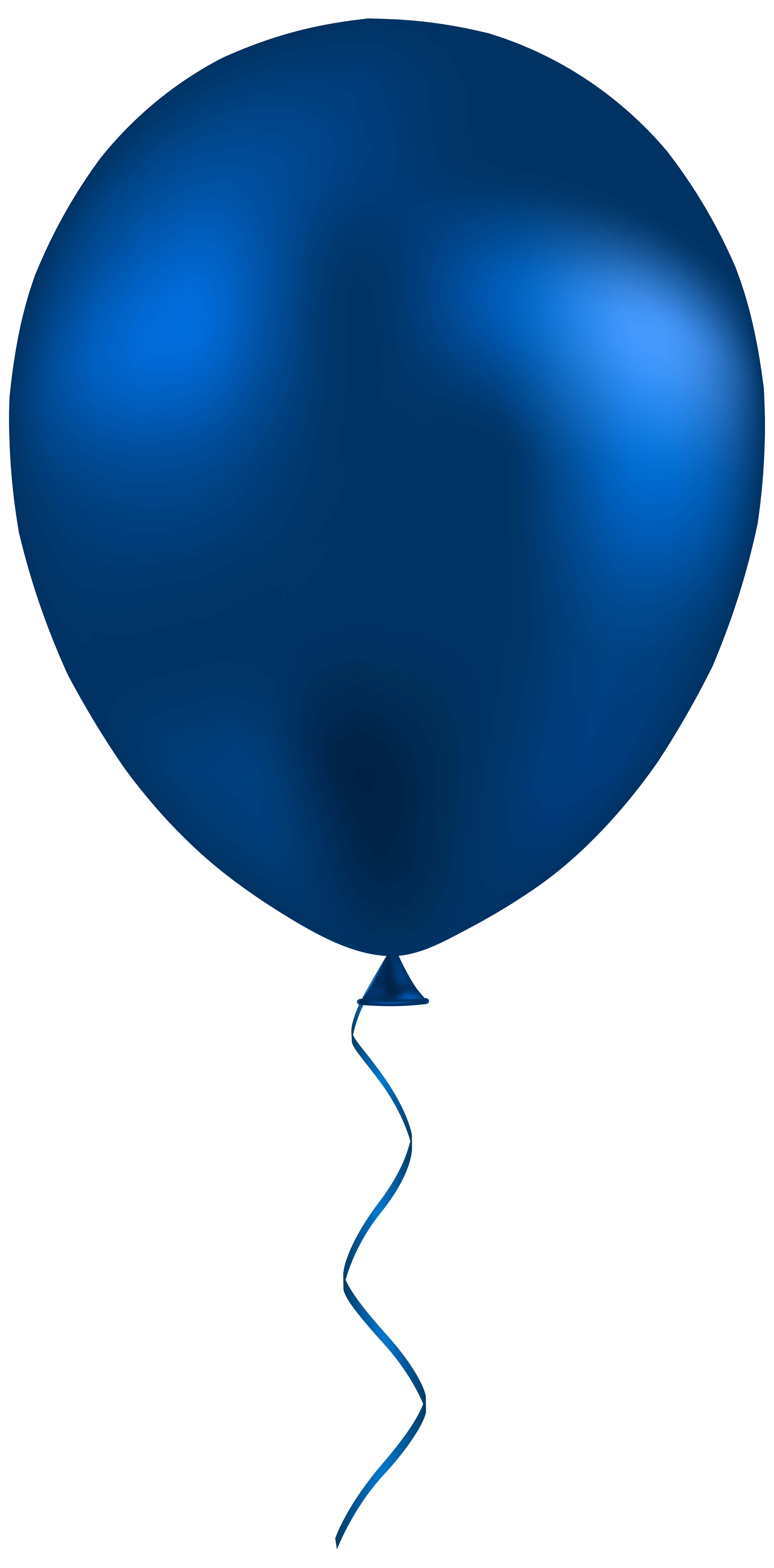 Dark Blue Balloon PNG Clip Art - Best WEB Clipart