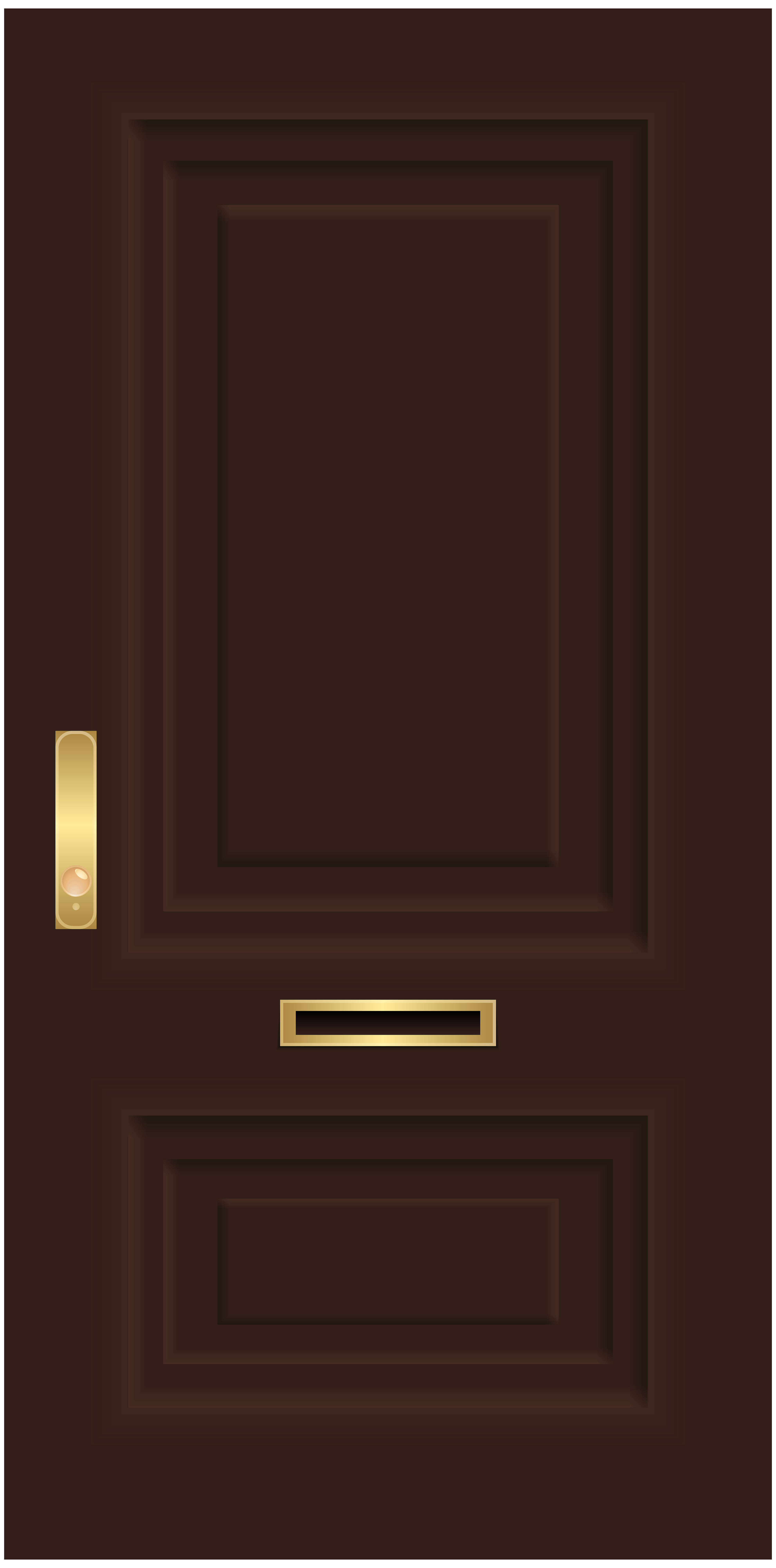 Door Brown PNG Clip Art - Best WEB Clipart