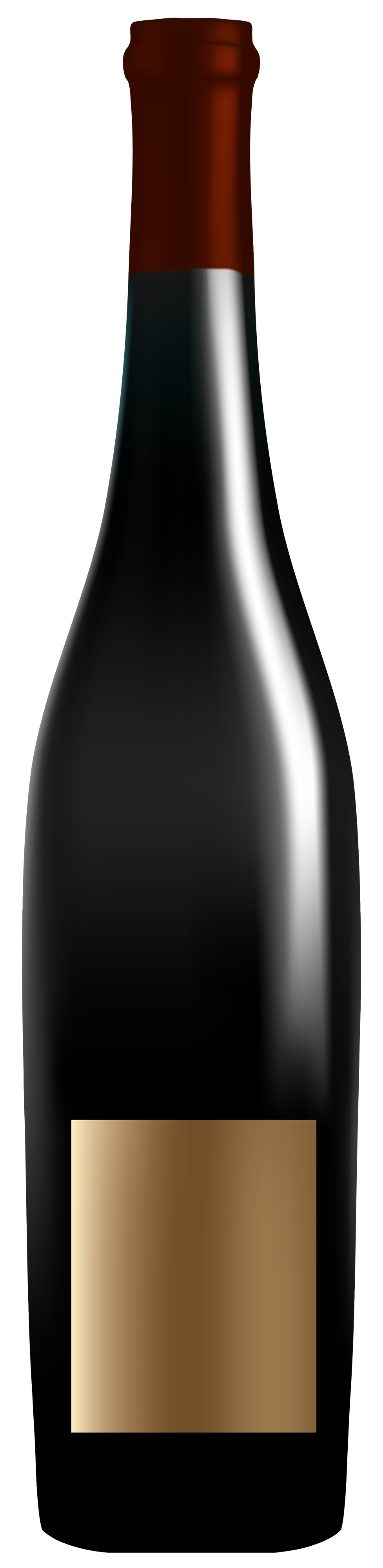 Elegant Wine Bottle PNG Clipart - Best WEB Clipart