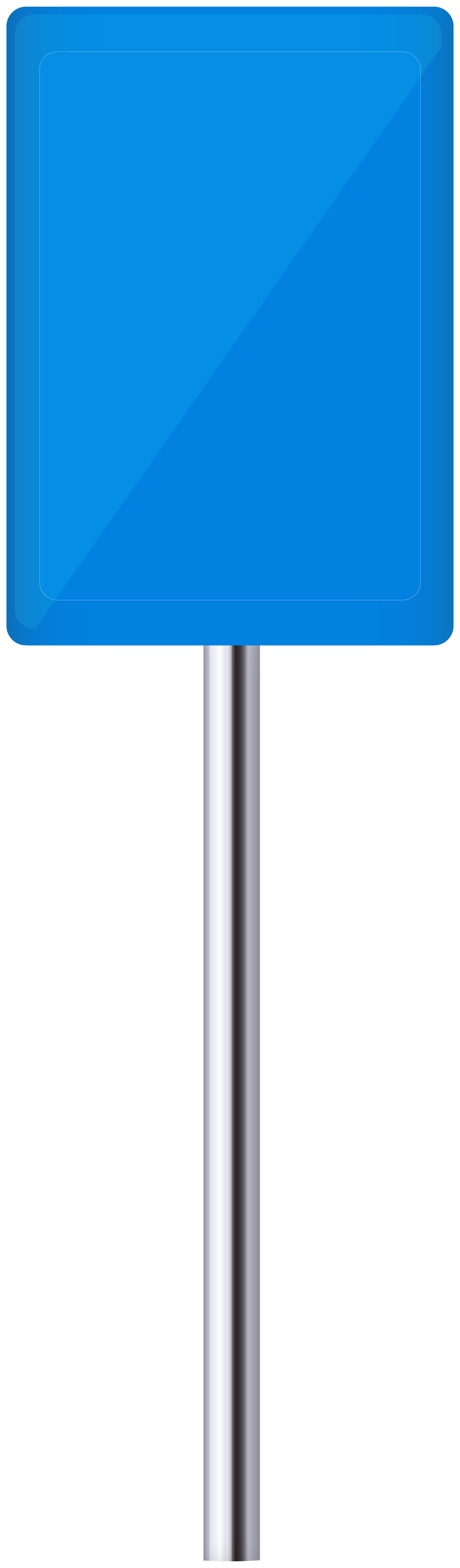 Empty Blue Sign PNG Clip Art - Best WEB Clipart