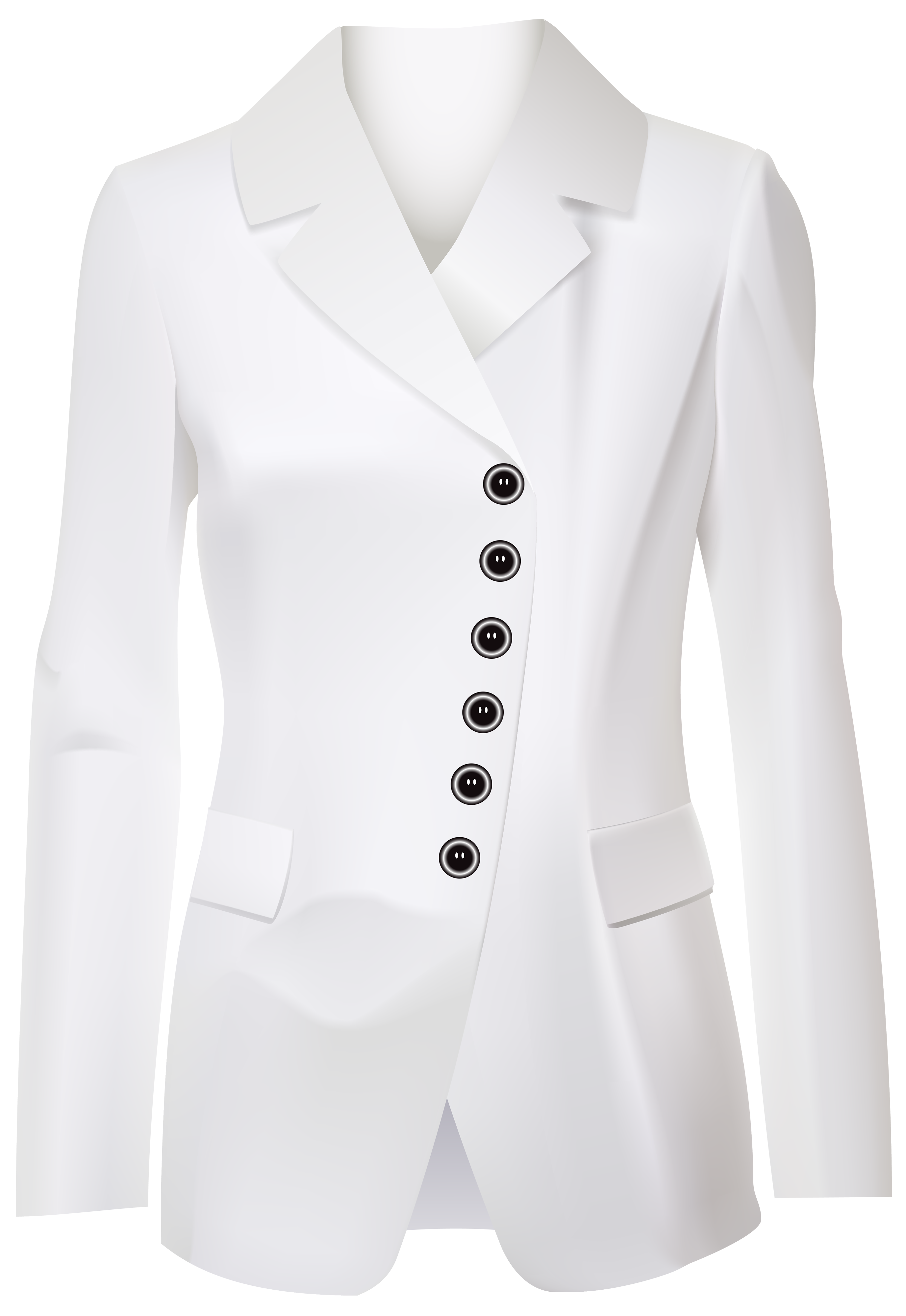 Female White Jacket PNG Clipart - Best WEB Clipart