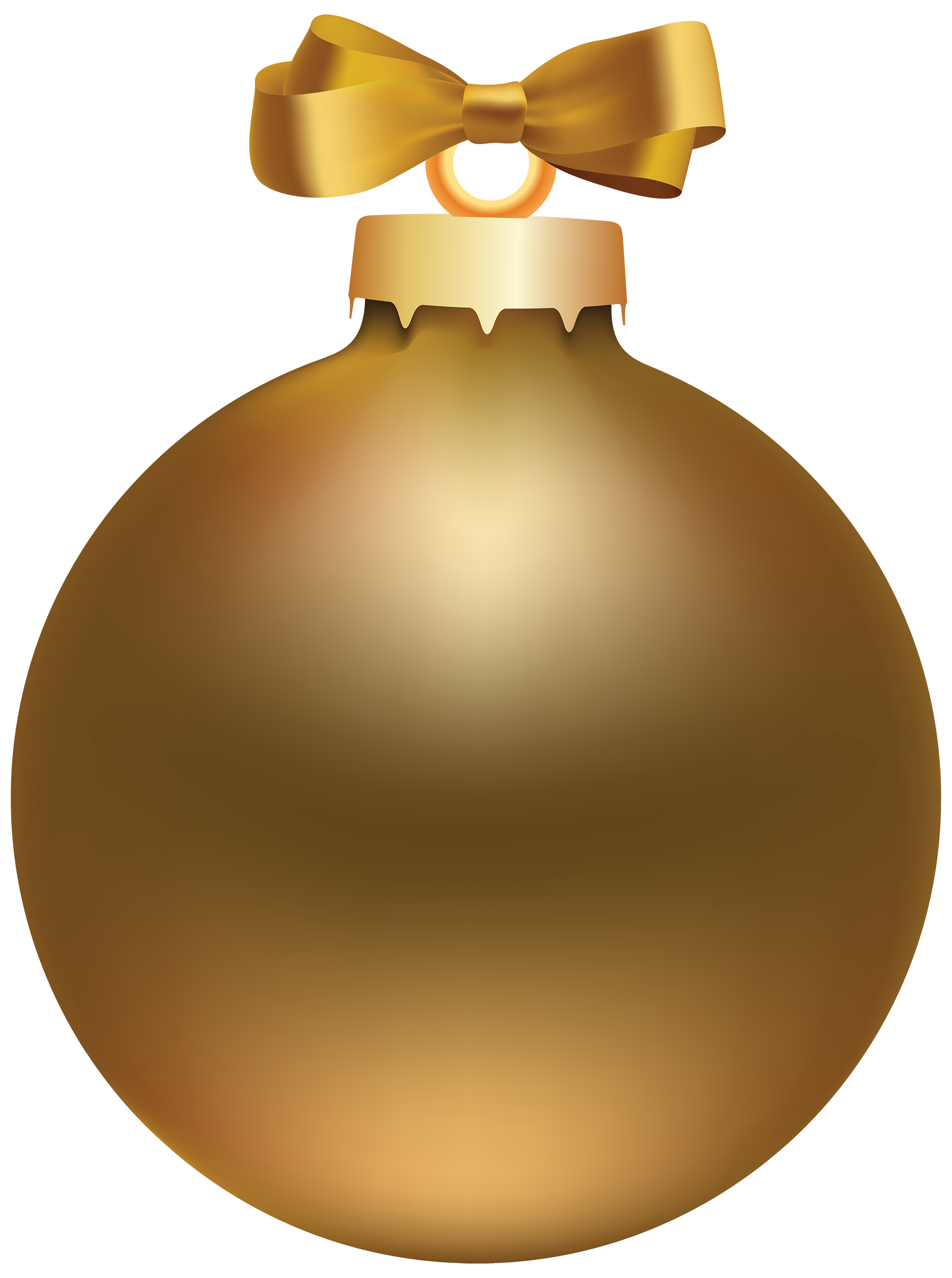 Golden Style Christmas Ball Png Clipart Best Web Clipart