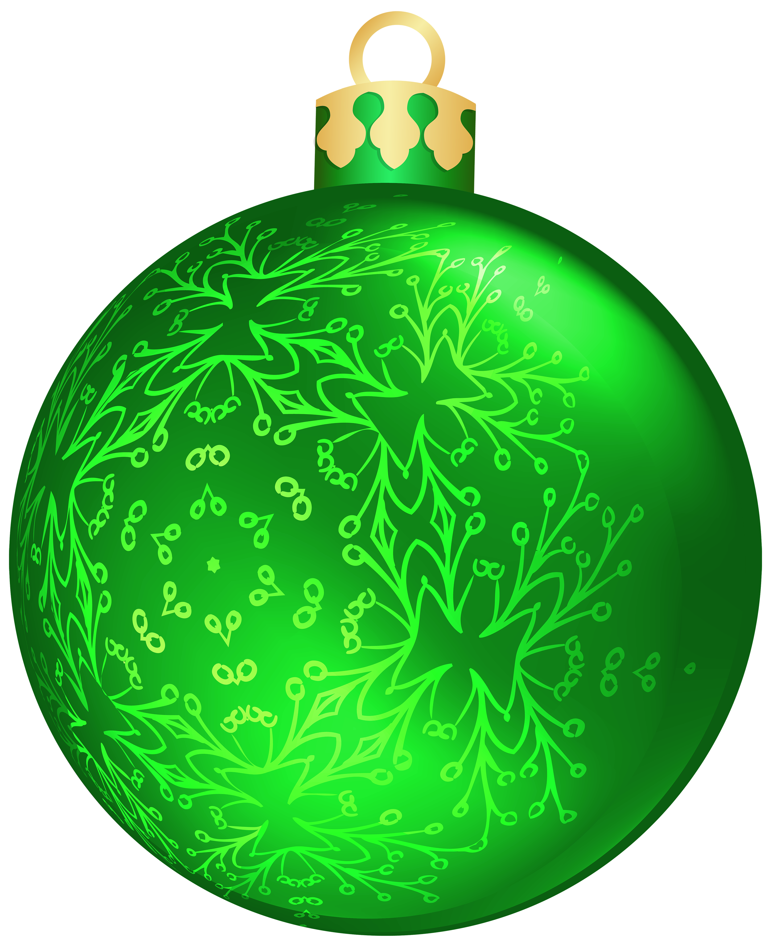 Green Christmas Ball PNG Clipart - Best WEB Clipart