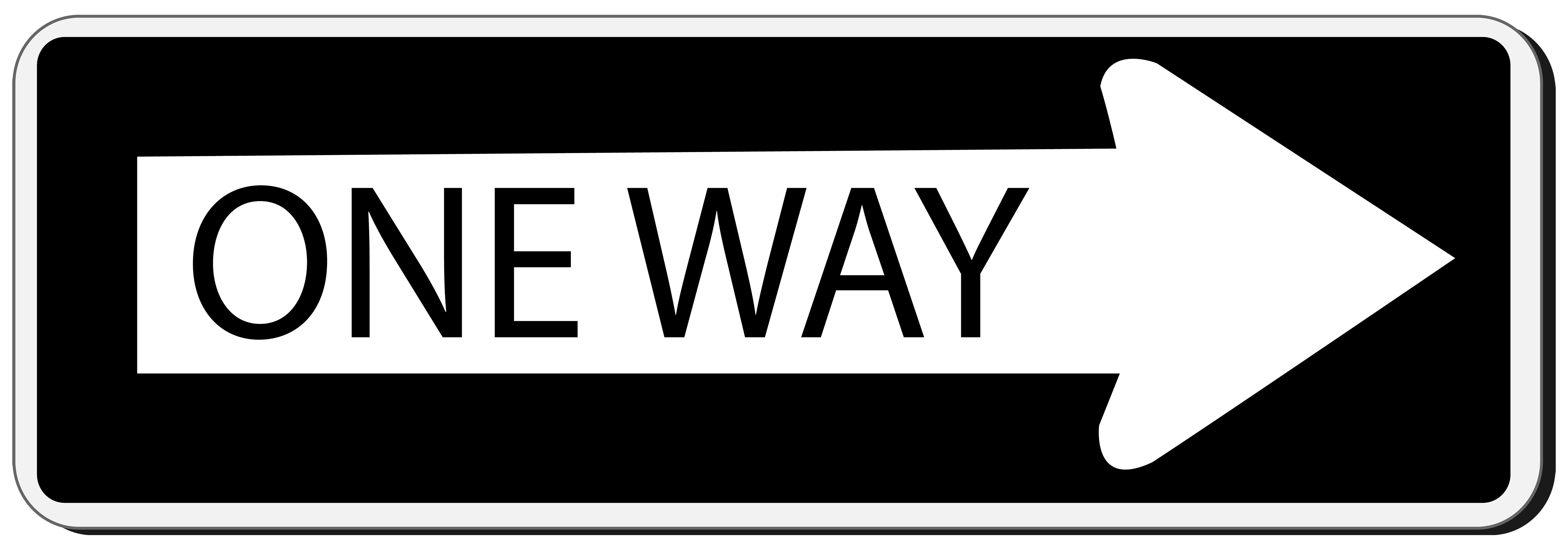 One Way Sign Png Clipart Best Web Clipart