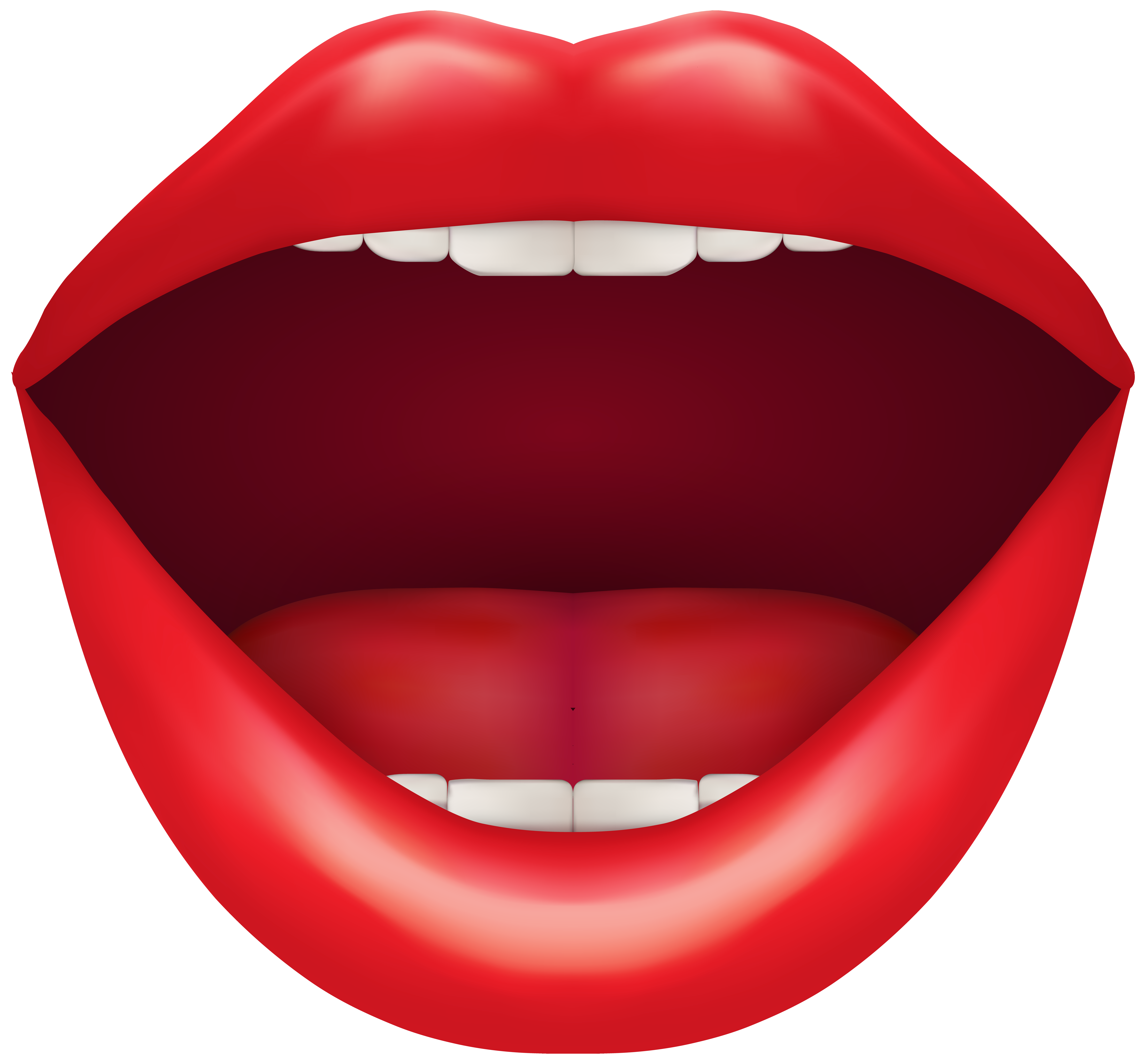 Open Red Mouth PNG Clip Art - Best WEB Clipart