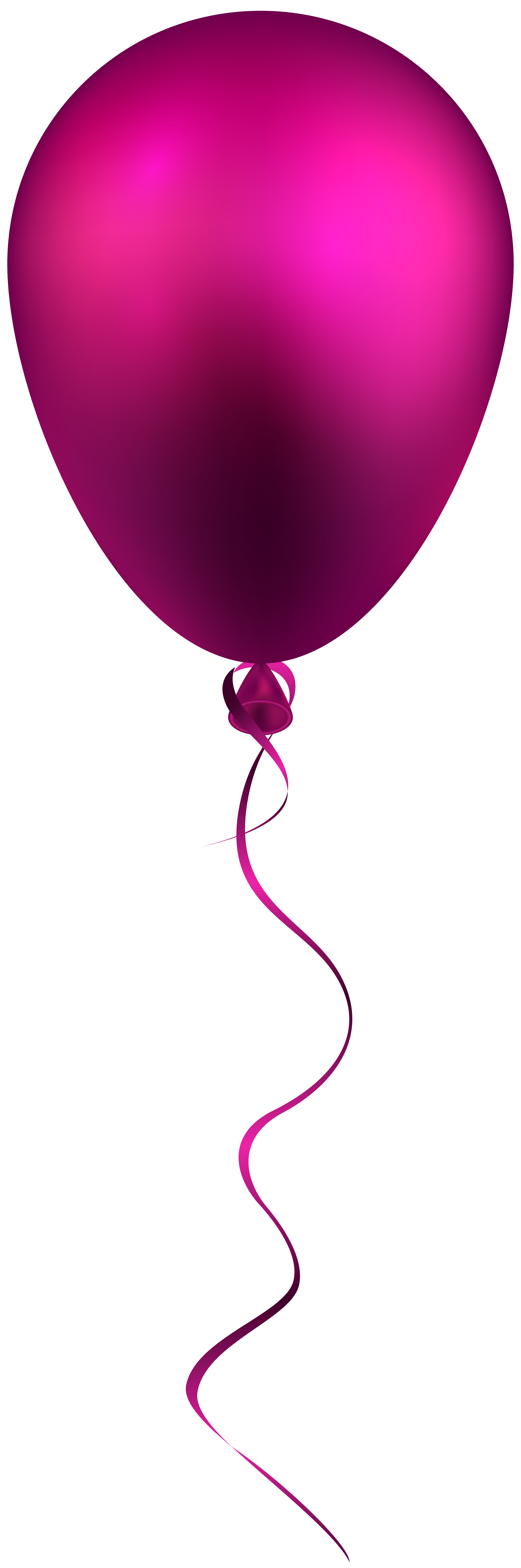 Pink Balloon PNG Clip Art - Best WEB Clipart