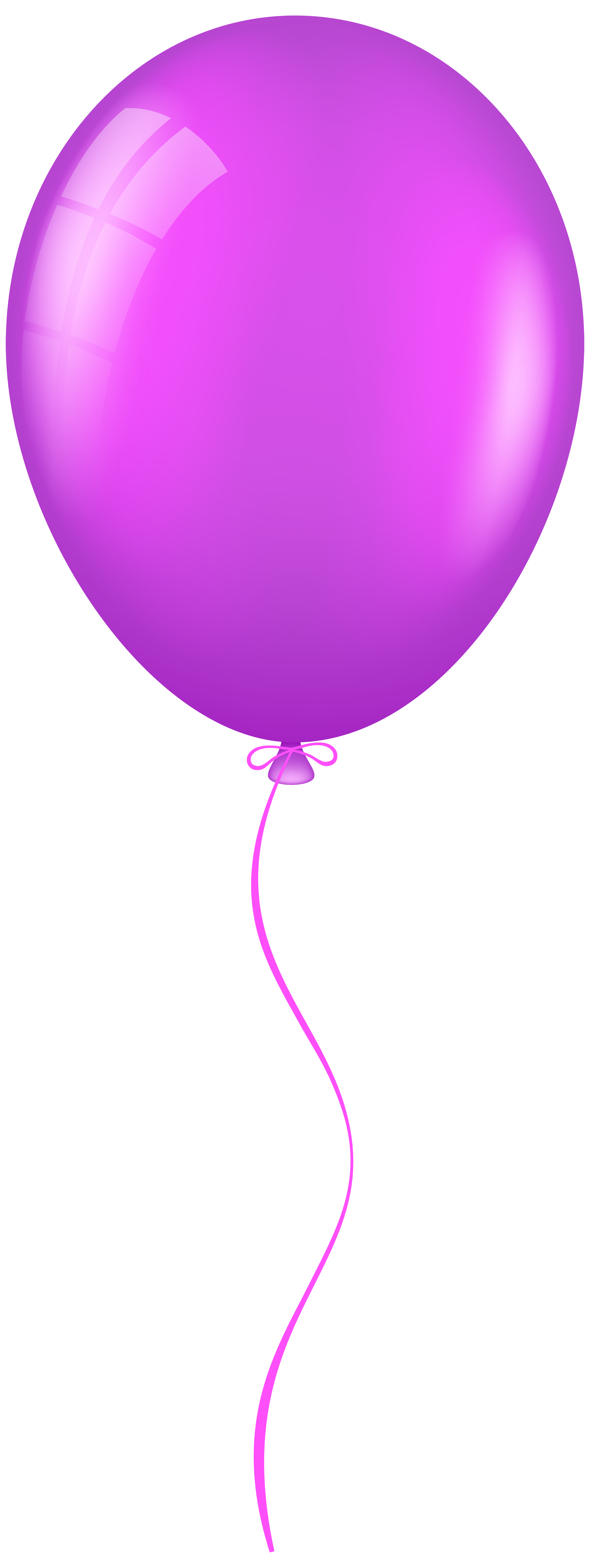 Purple Balloon PNG Clip Art - Best WEB Clipart