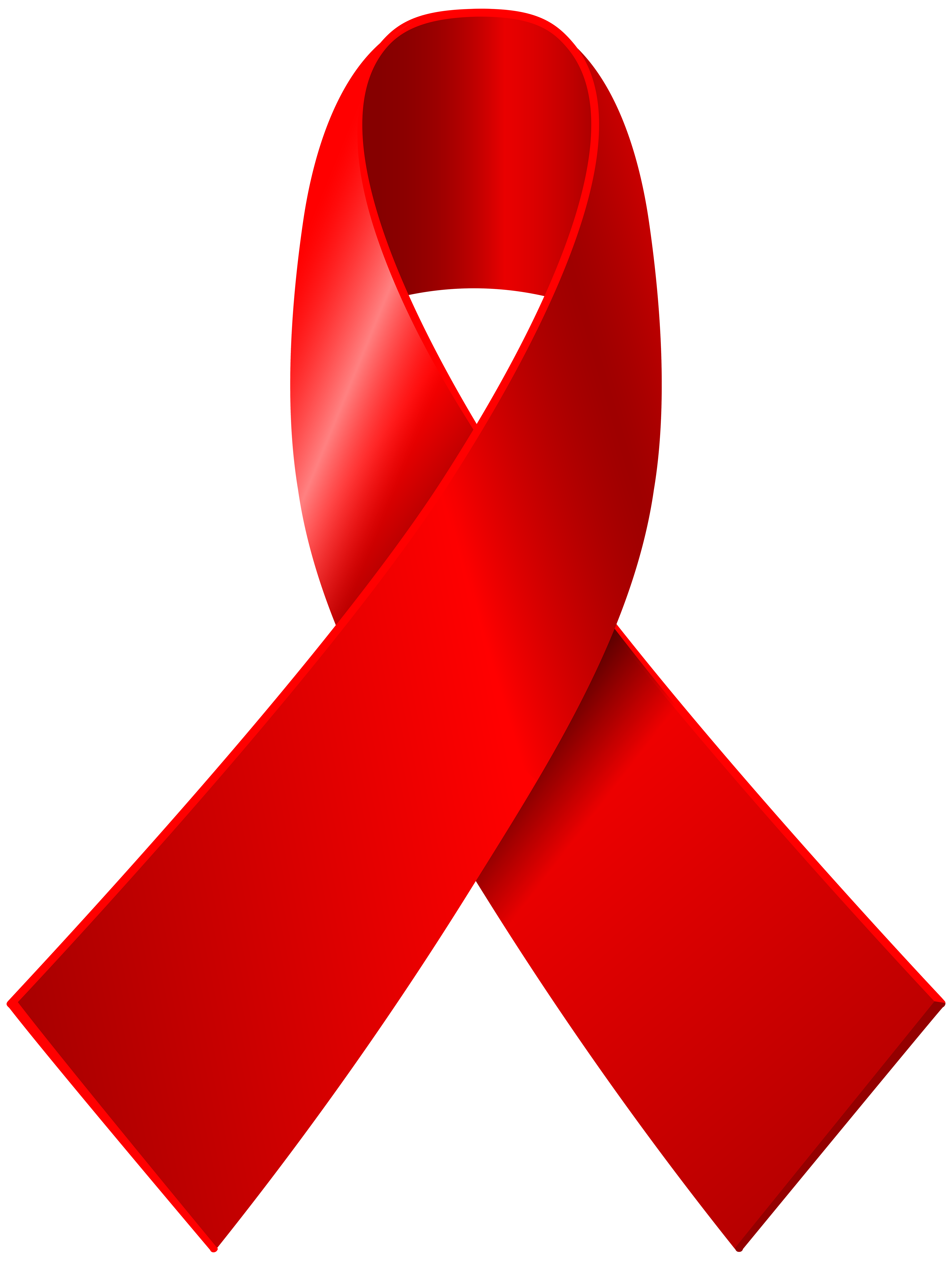 Red Awareness Ribbon PNG Clip Art - Best WEB Clipart