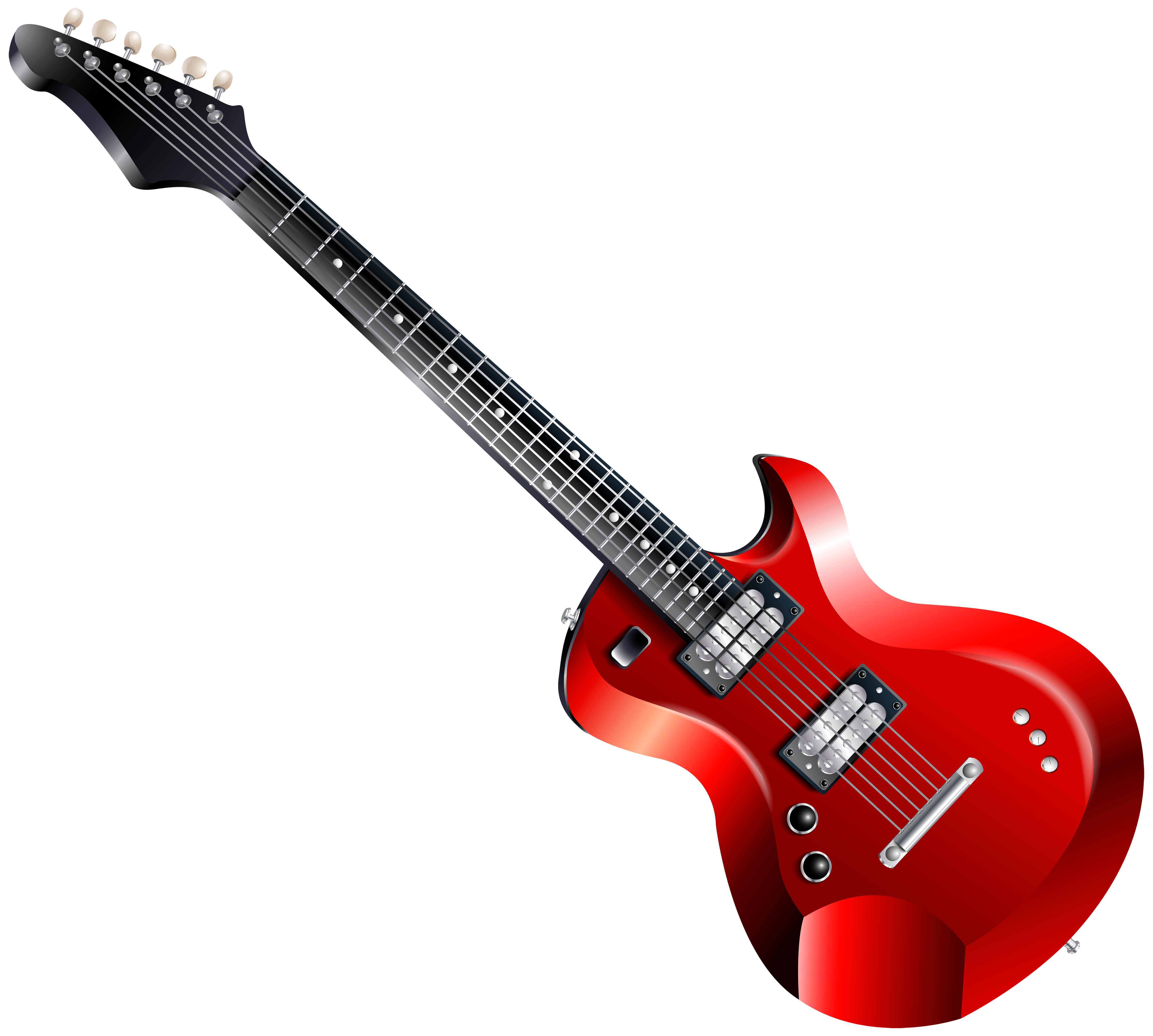 Red Electric Guitar PNG Clipart - Best WEB Clipart