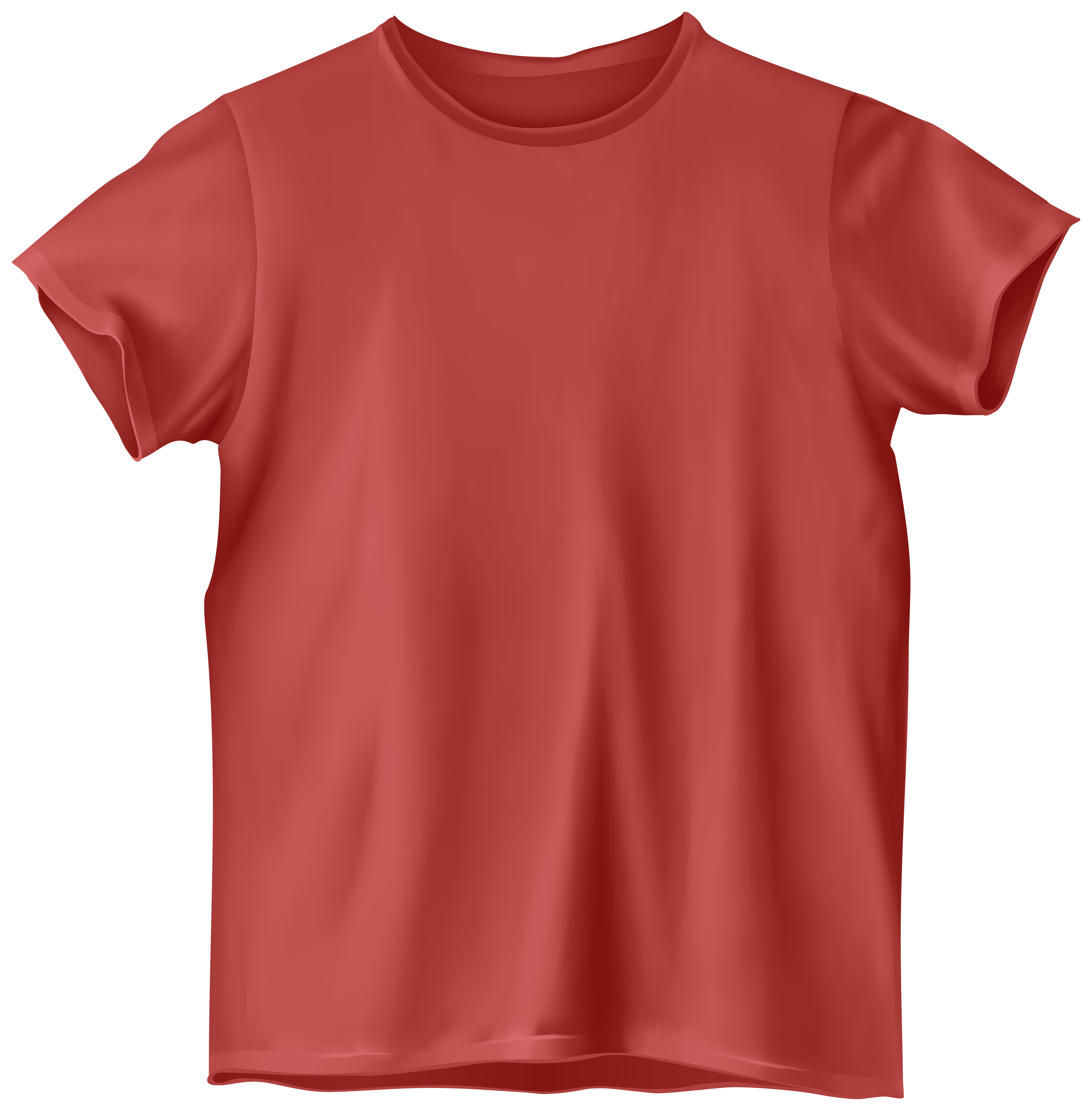 Red T Shirt PNG Clip Art - Best WEB Clipart