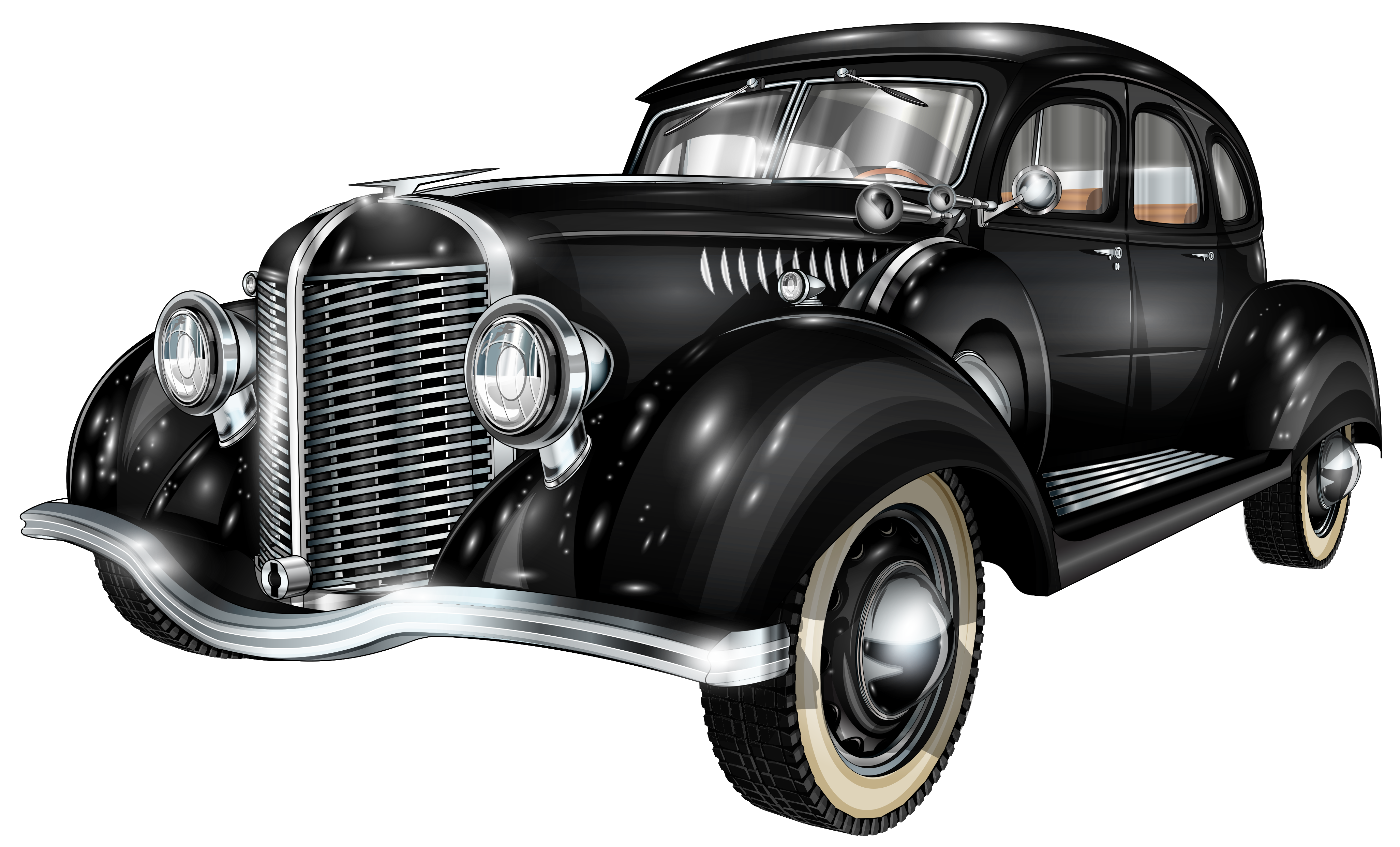 Retro Car PNG Clip Art - Best WEB Clipart