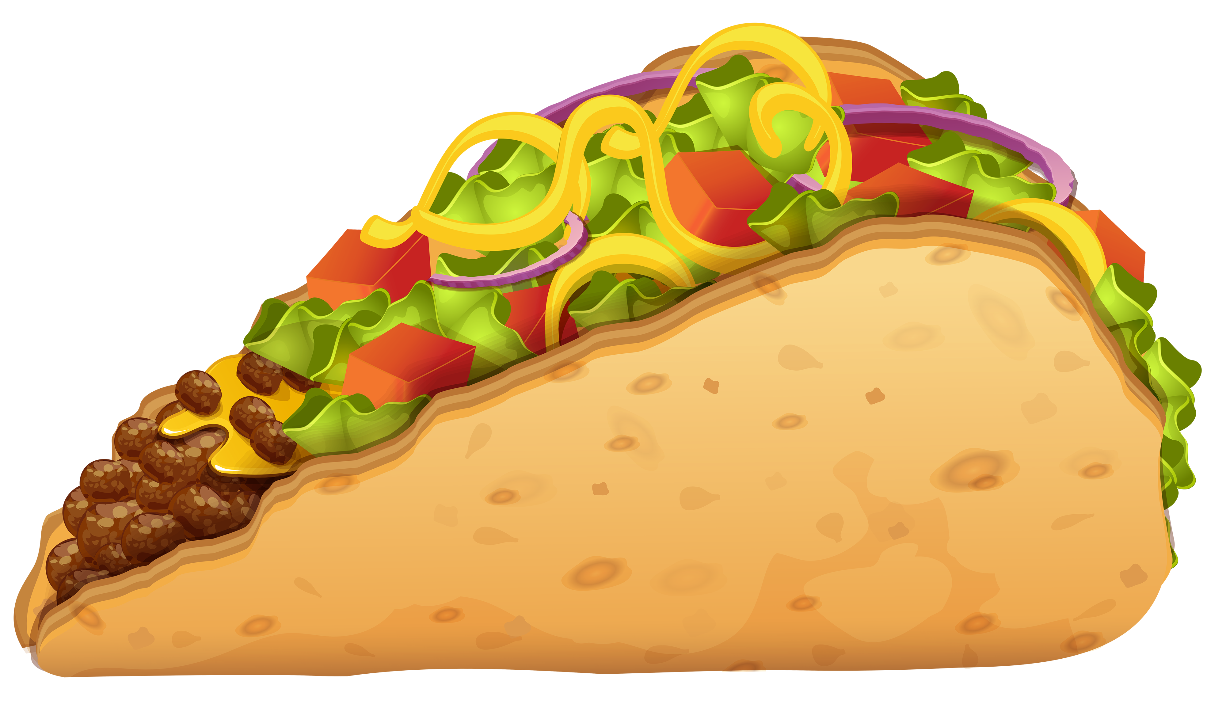 Sandwich with Onion and Lettuce PNG Clipart - Best WEB Clipart